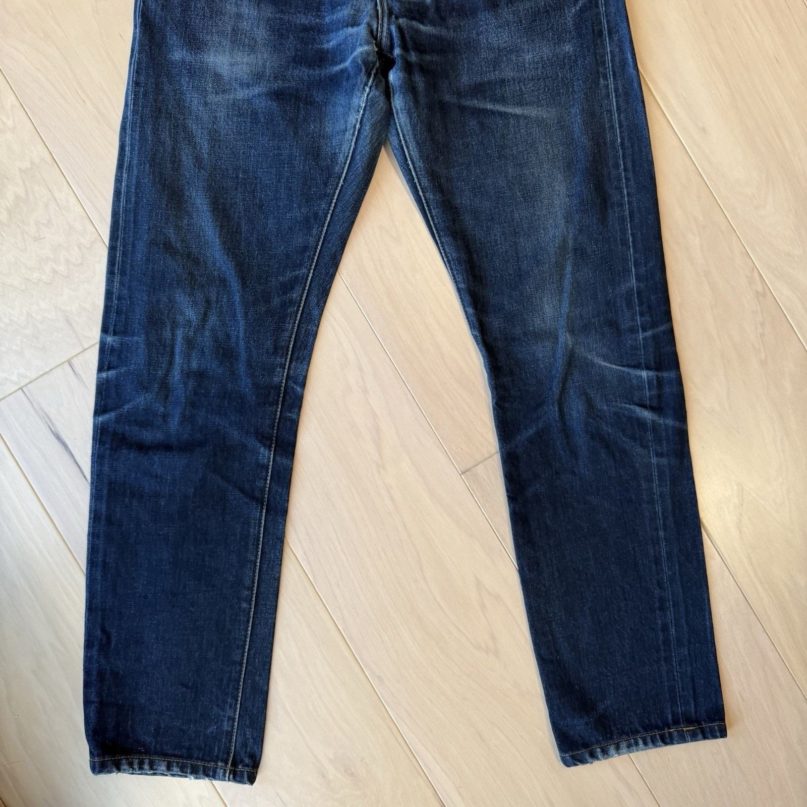 C.O.F. Studio COF Studio Jeans 32 Blue Dark Wash Minimalist Workwear Size US 32 / EU 48 - 4 Thumbnail