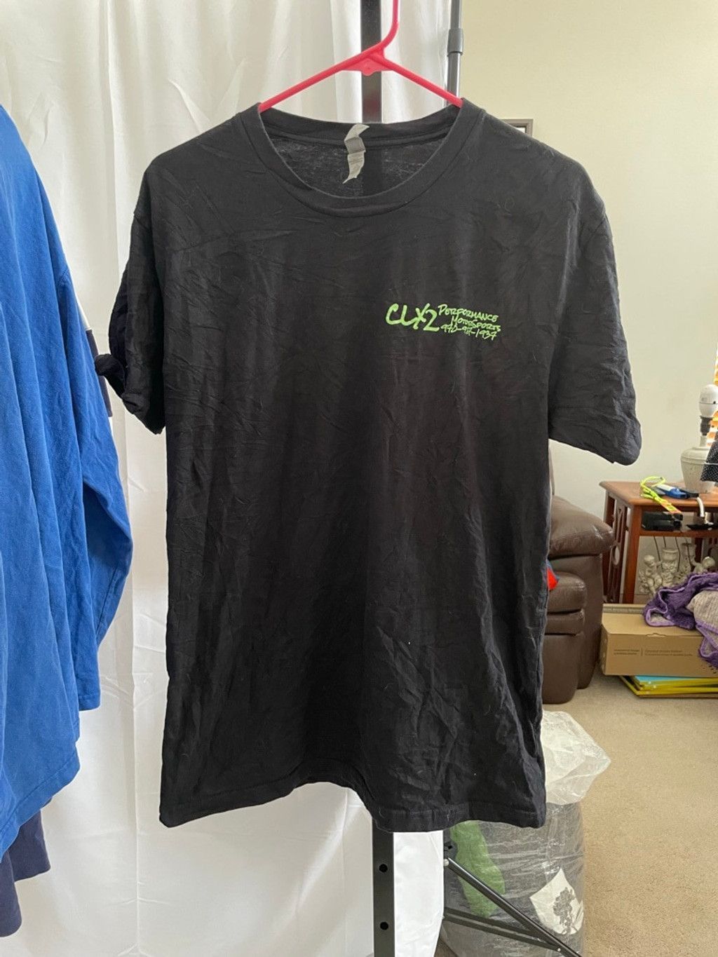 Next Level Apparel Men's Next Level Apparel Black Short Sleeve Tee Size L Size US L / EU 52-54 / 3 - 2 Thumbnail