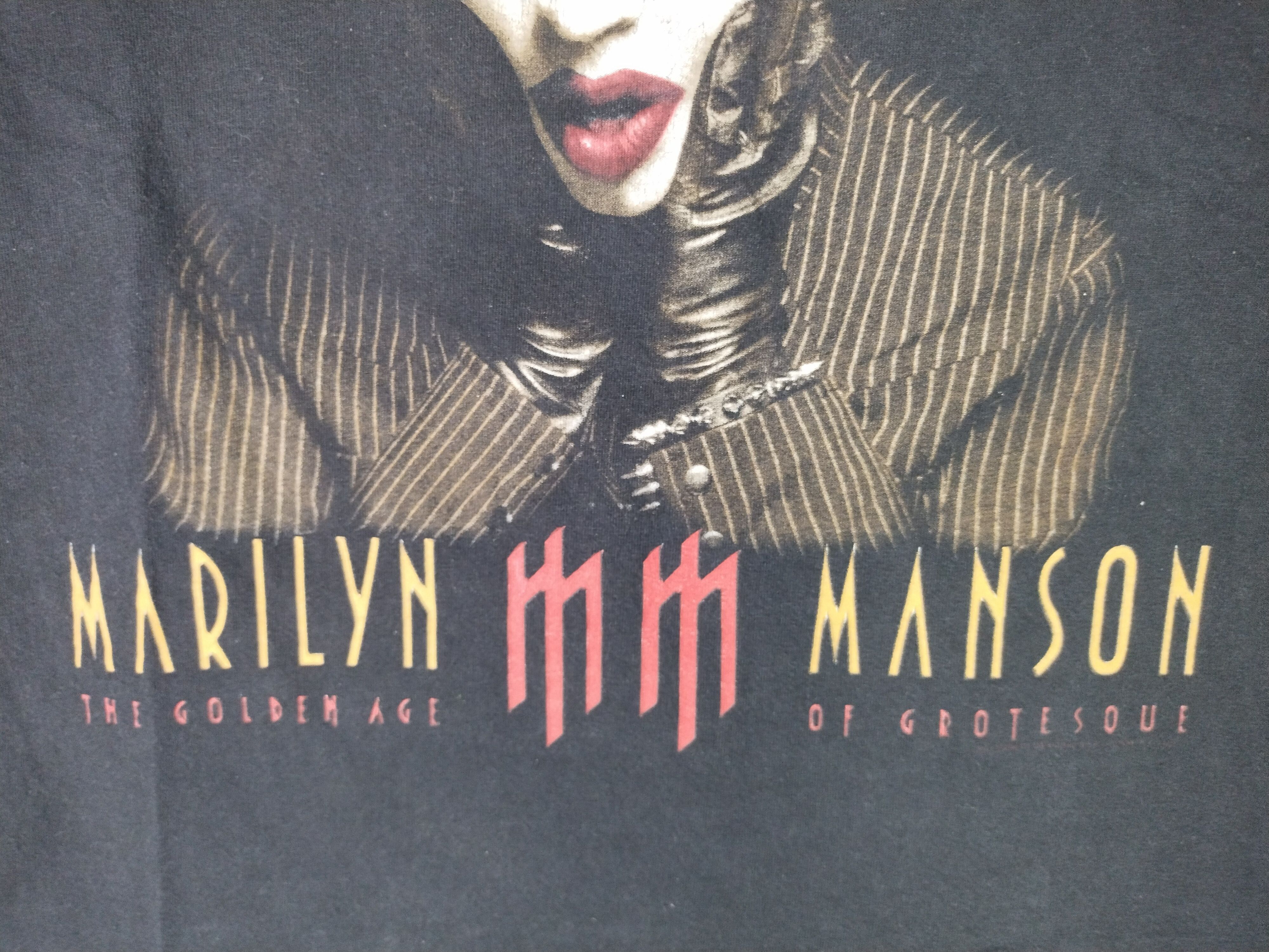 Marilyn Manson 03's Vintage The Golden Age Of Grotesque Promo Shirt Tee Size US M / EU 48-50 / 2 - 2 Thumbnail