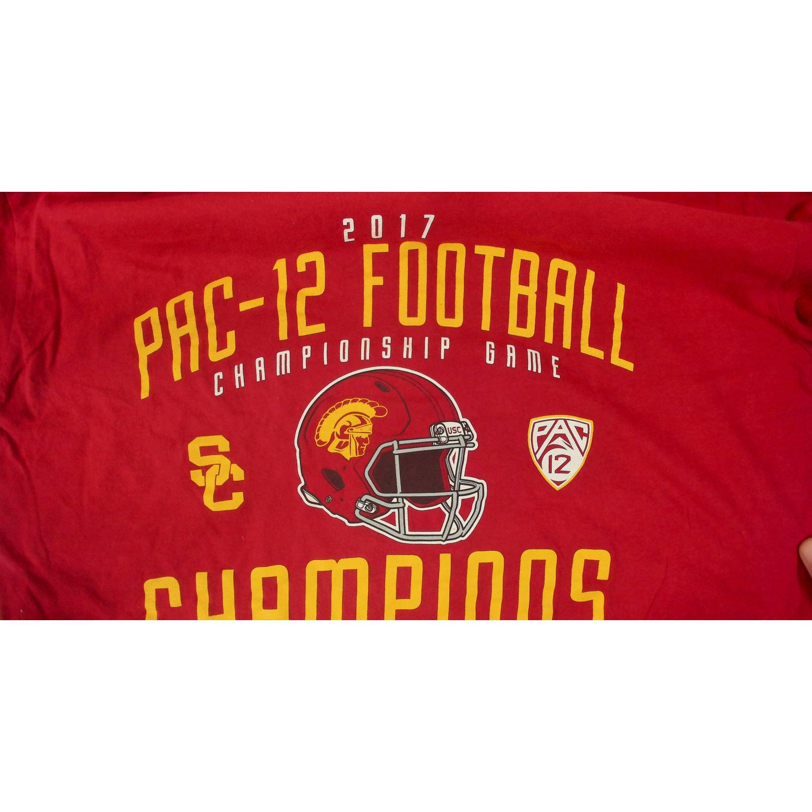 Victory Sportswear The Victory 2017 USC Trojans Pac-12 Champions Collegiate Tee Size US L / EU 52-54 / 3 - 6 Thumbnail