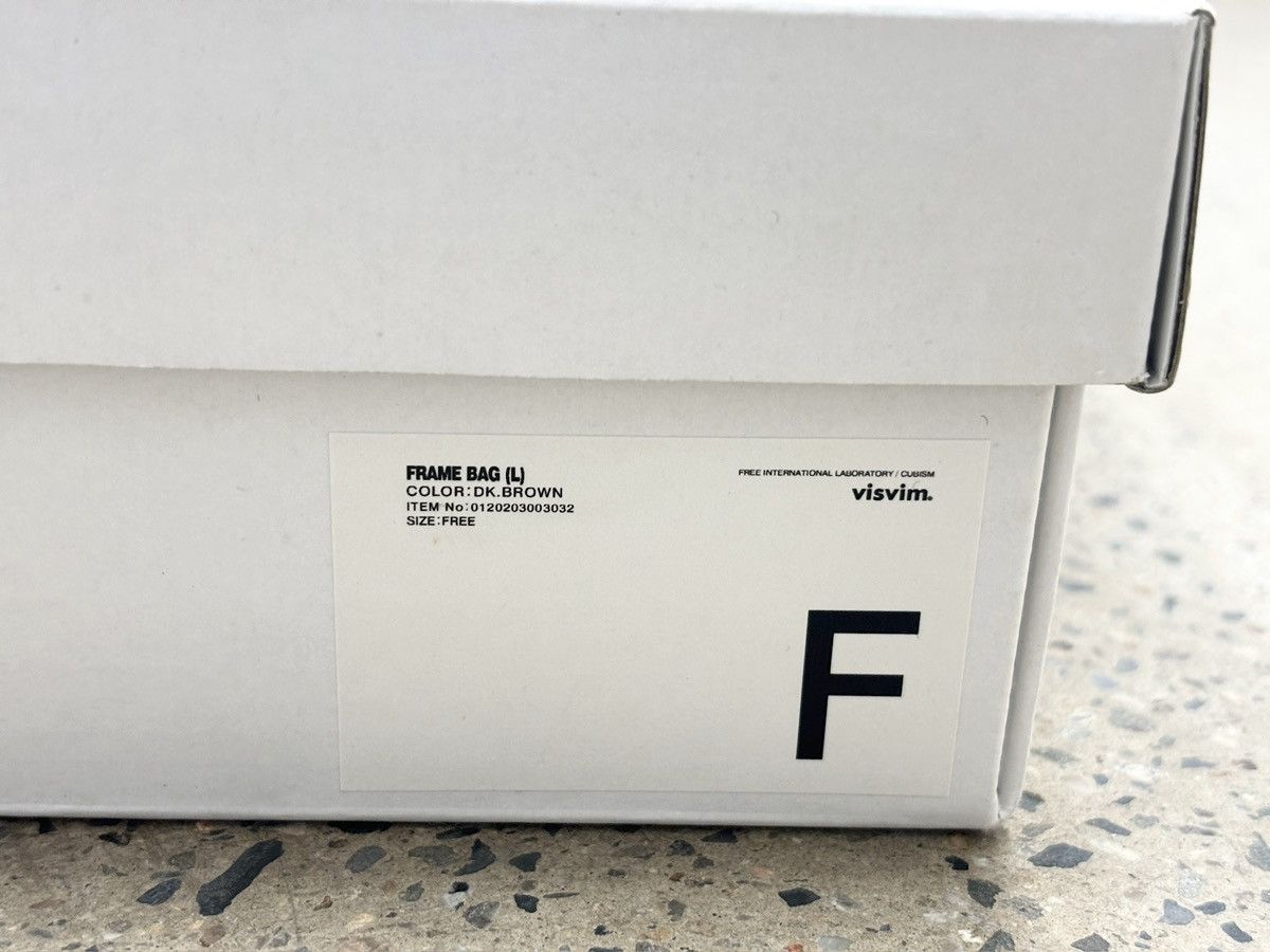 Visvim Visvim 20aw Frame Bag（L） Dk.brown Size ONE SIZE - 14 Thumbnail