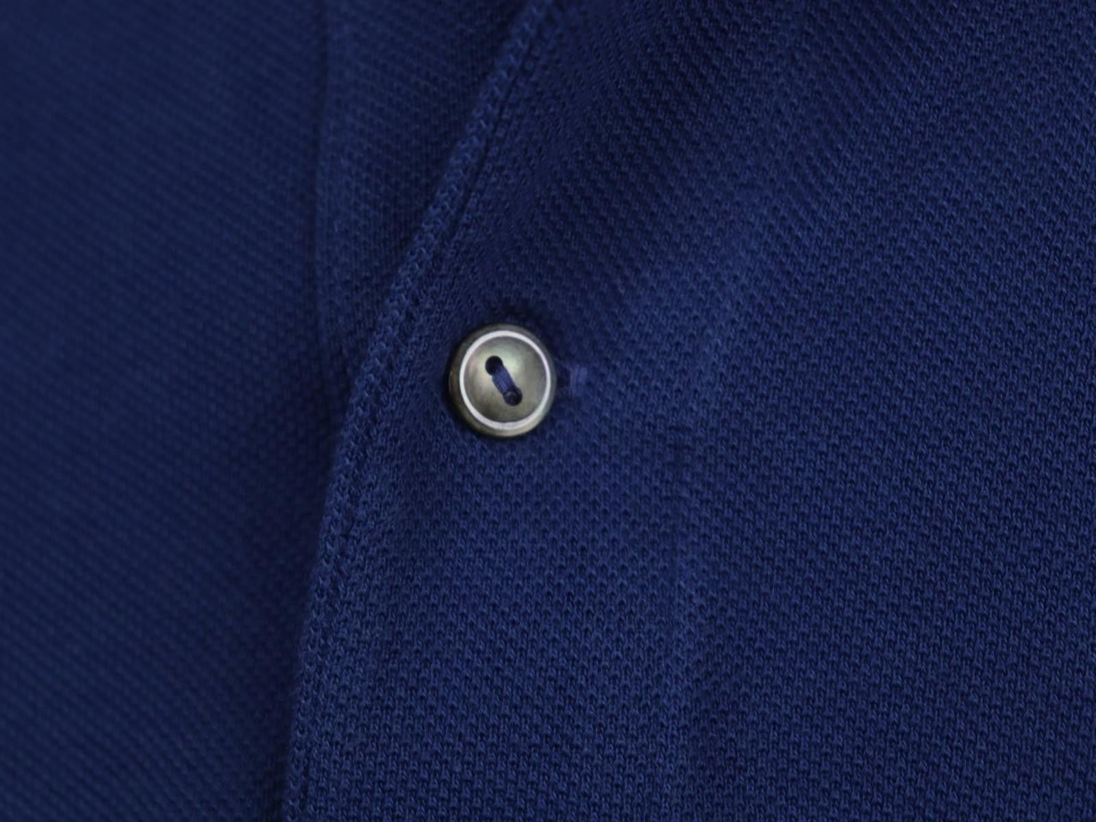 Lacoste Lacoste Blue 100% Cotton Collared Polo Shirt Size 4XL Size US XXL / EU 58 / 5 - 4 Thumbnail