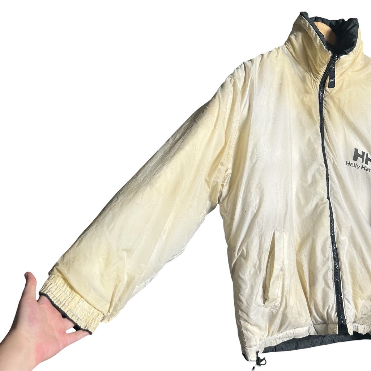 Helly Hansen Vintage Helly Hansen Big Logo Reversible Puffer Jacket Size US L / EU 52-54 / 3 - 8 Thumbnail