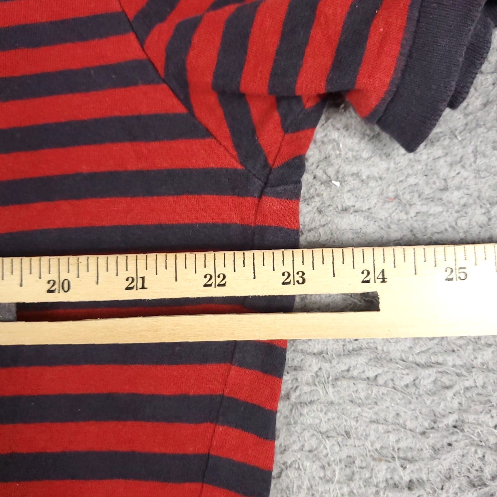 Nautica Nautica Polo Shirt Mens Large Red Striped Casual Short Sleeve Polo Shirt Adult L Red Nautica Casual Shirt Men Size US L / EU 52-54 / 3 - 5 Thumbnail