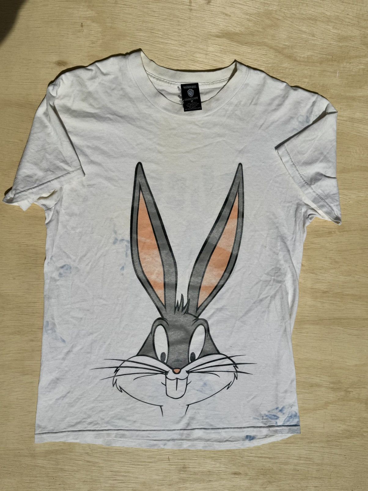 Disney × Vintage × Warner Bros 1997 Bugs Bunny Warner Bros Looney Tunes AOP Vintage T-Shirt Size US M / EU 48-50 / 2 - 2 Thumbnail