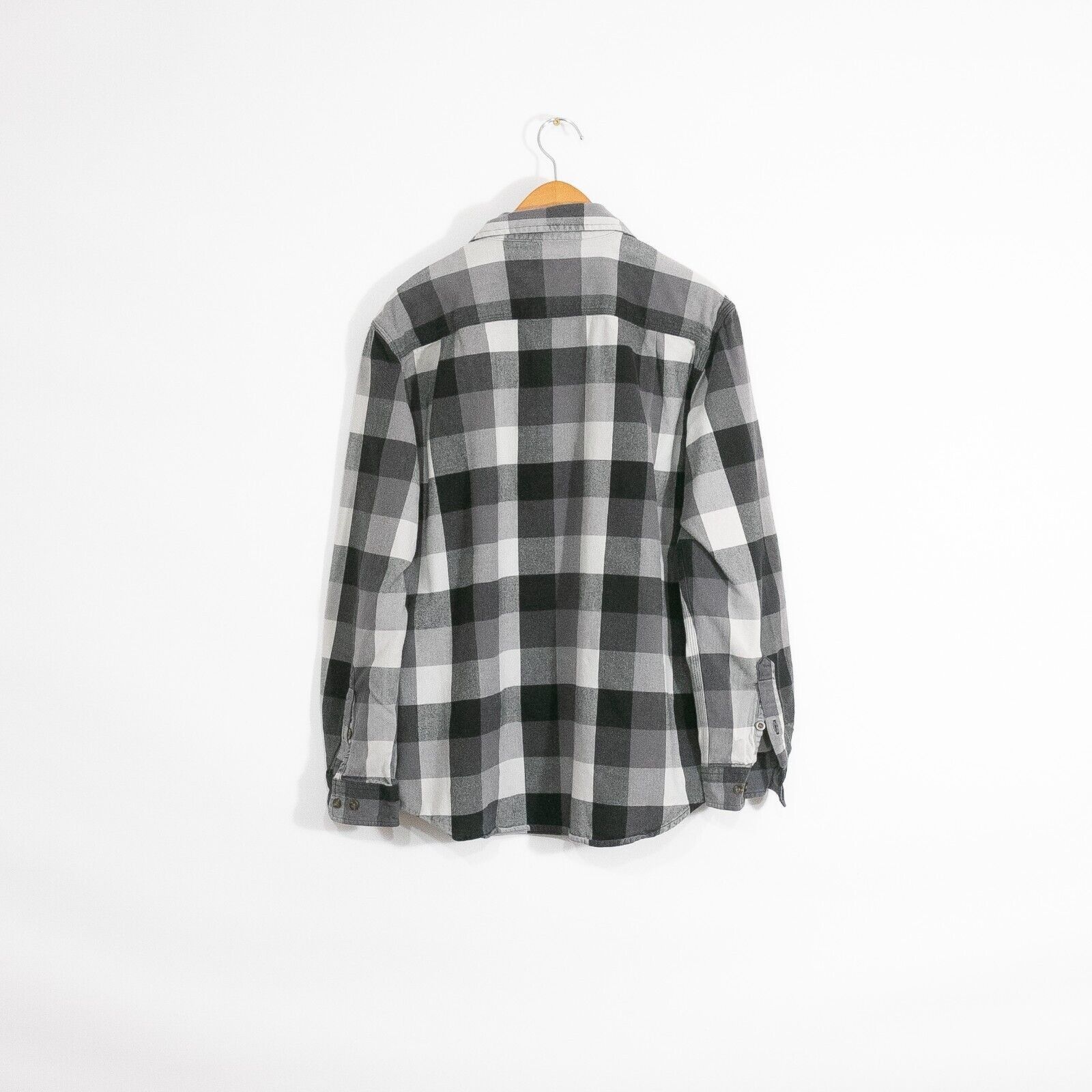 Carhartt Carhartt Plaid Button Up Shirt Large Black Gray Long Sleeve Size US L / EU 52-54 / 3 - 5 Thumbnail