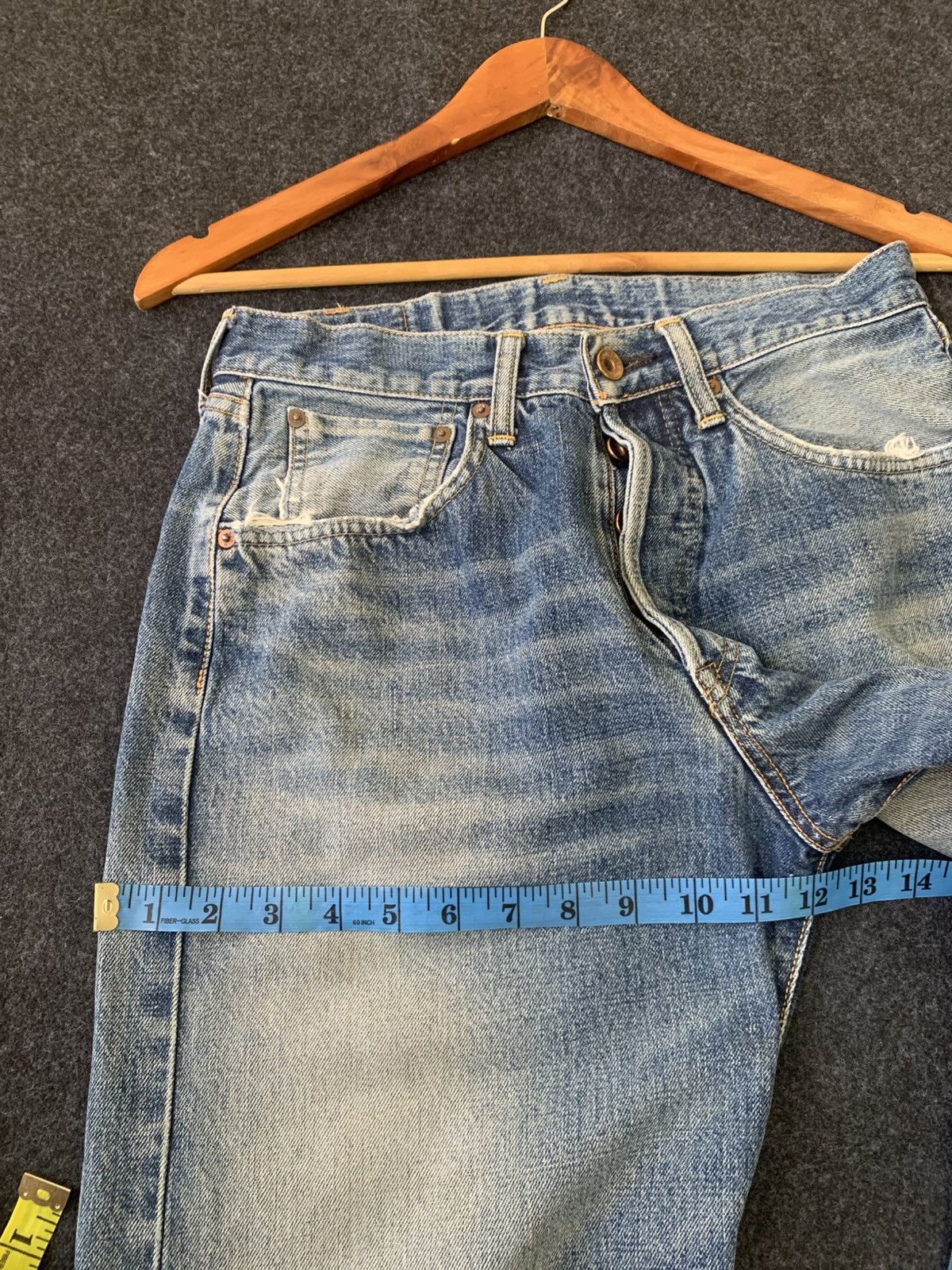 Edwin VINTAGE EDWIN 505 SELVEDGE Size US 28 / EU 44 - 5 Thumbnail