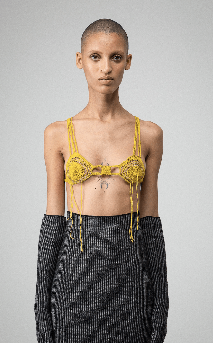 Other $820 Kepler Spiral Crochet Bra Size M / US 6-8 / IT 42-44 - 1 Thumbnail
