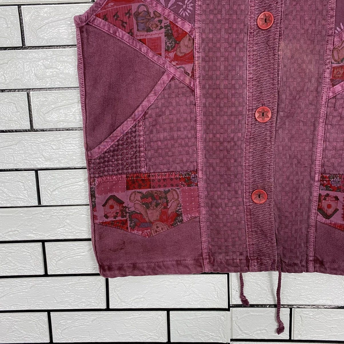 Japanese Brand 📌Patchwork Design Vest Jacket Unbranded Issey Miyake Size US M / EU 48-50 / 2 - 5 Thumbnail