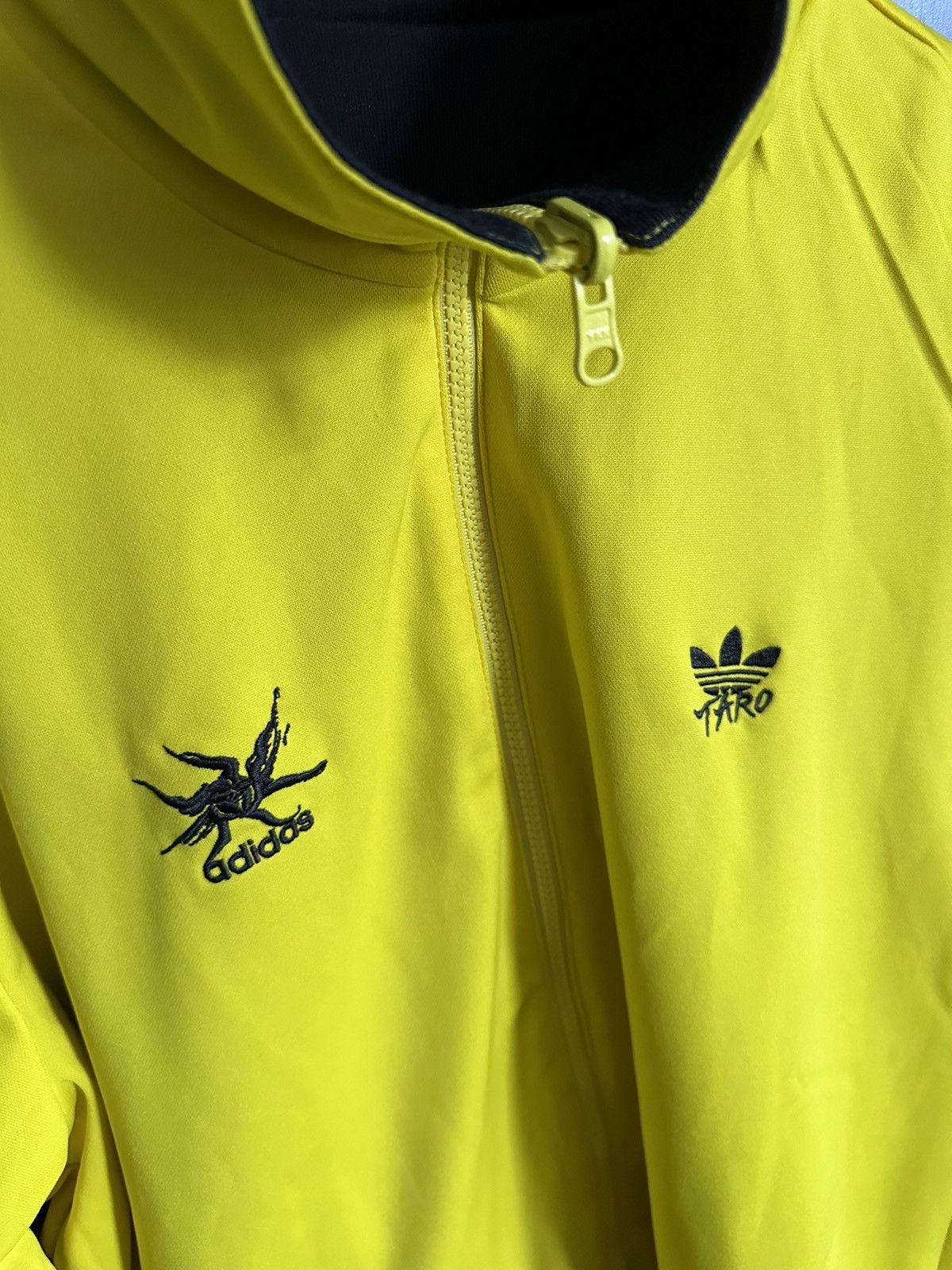 ADIDAS Y2 ADICOLOR TARO OKAMOTO RARE ZIP UP JACKET YELLOW
