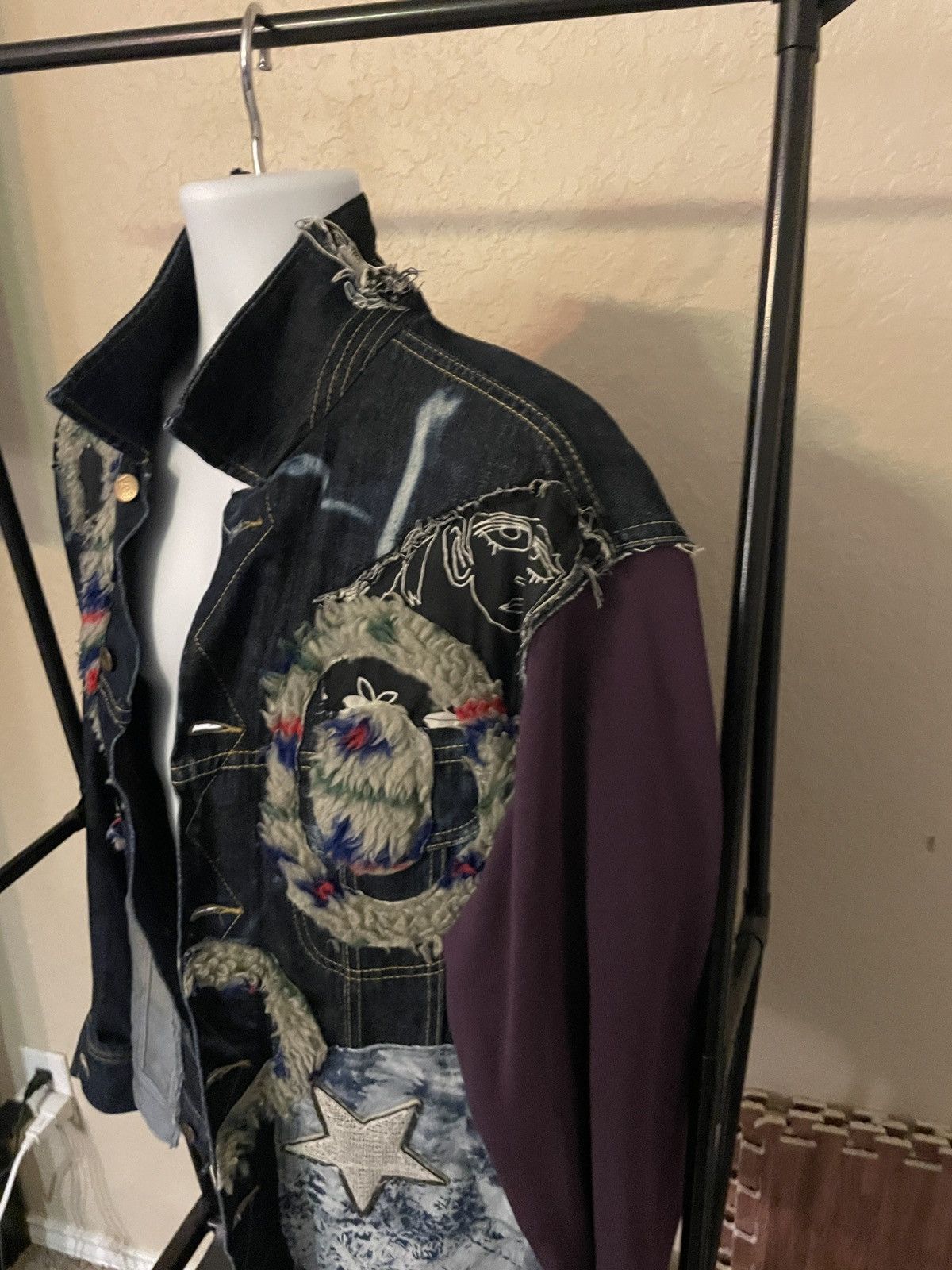 Lee Adamane Customized Lee Denim jacket Size US XL / EU 56 / 4 - 4 Thumbnail
