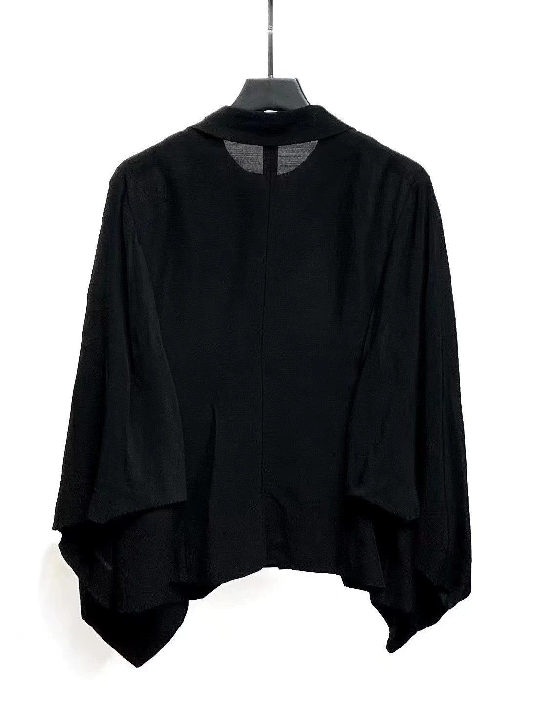 Yohji Yamamoto Yohji Yamamoto 09SS Rare Cape Size 3 43Shoulder Size L / US 10 / IT 46 - 7 Thumbnail