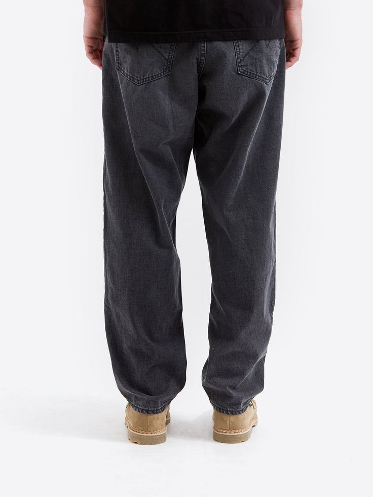 Neighborhood Neighborhood Baggy Silhouette Denim Pants Black Size US 30 / EU 46 - 2 Thumbnail