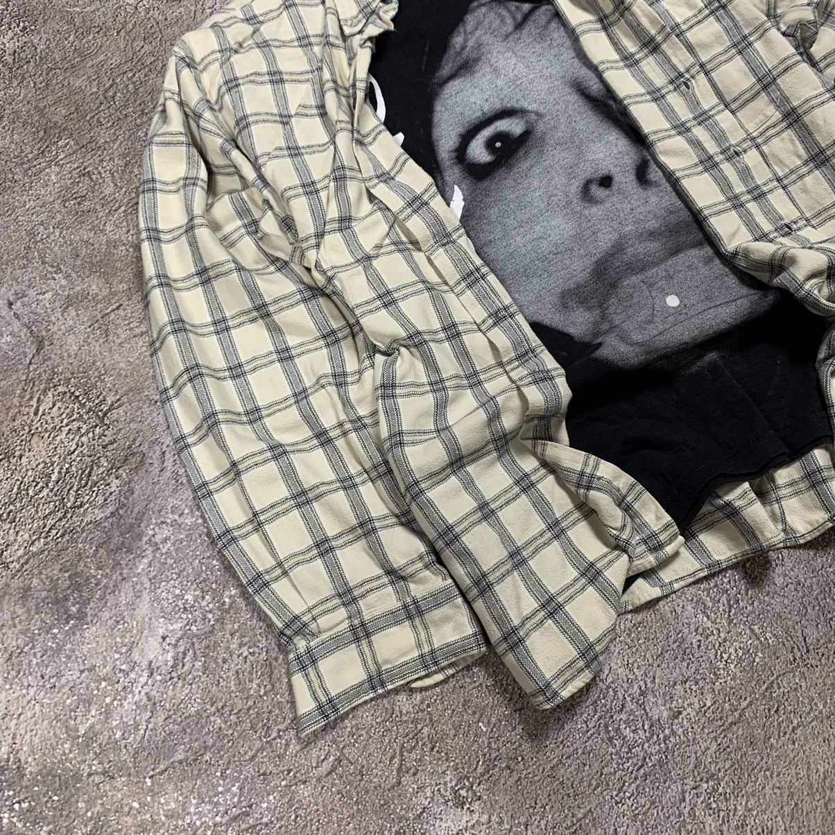 Vintage Vintage 90s Plaid Shirt Graphic Oversized Grunge Streetwear Size US S / EU 44-46 / 1 - 2 Thumbnail