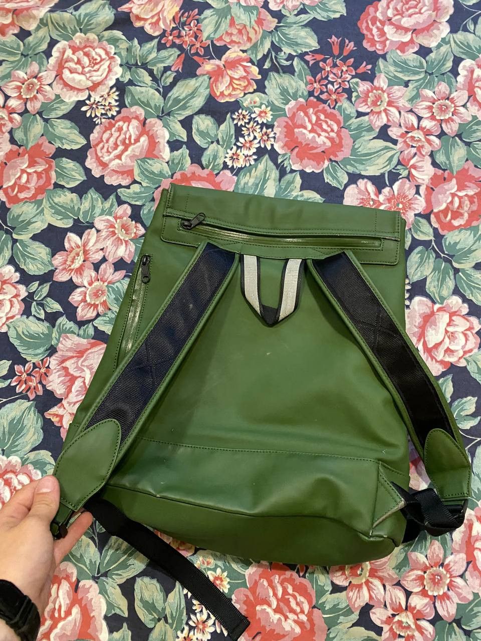 Hunter Backpak Hunter logo Vintage Streetwear Y2K Size ONE SIZE - 18 Thumbnail