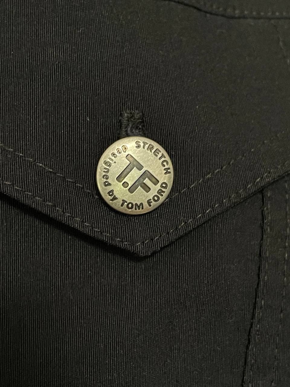 Luxe Tom Ford black stretch women’s blazer S-M Size S / US 4 / IT 40 - 5 Thumbnail