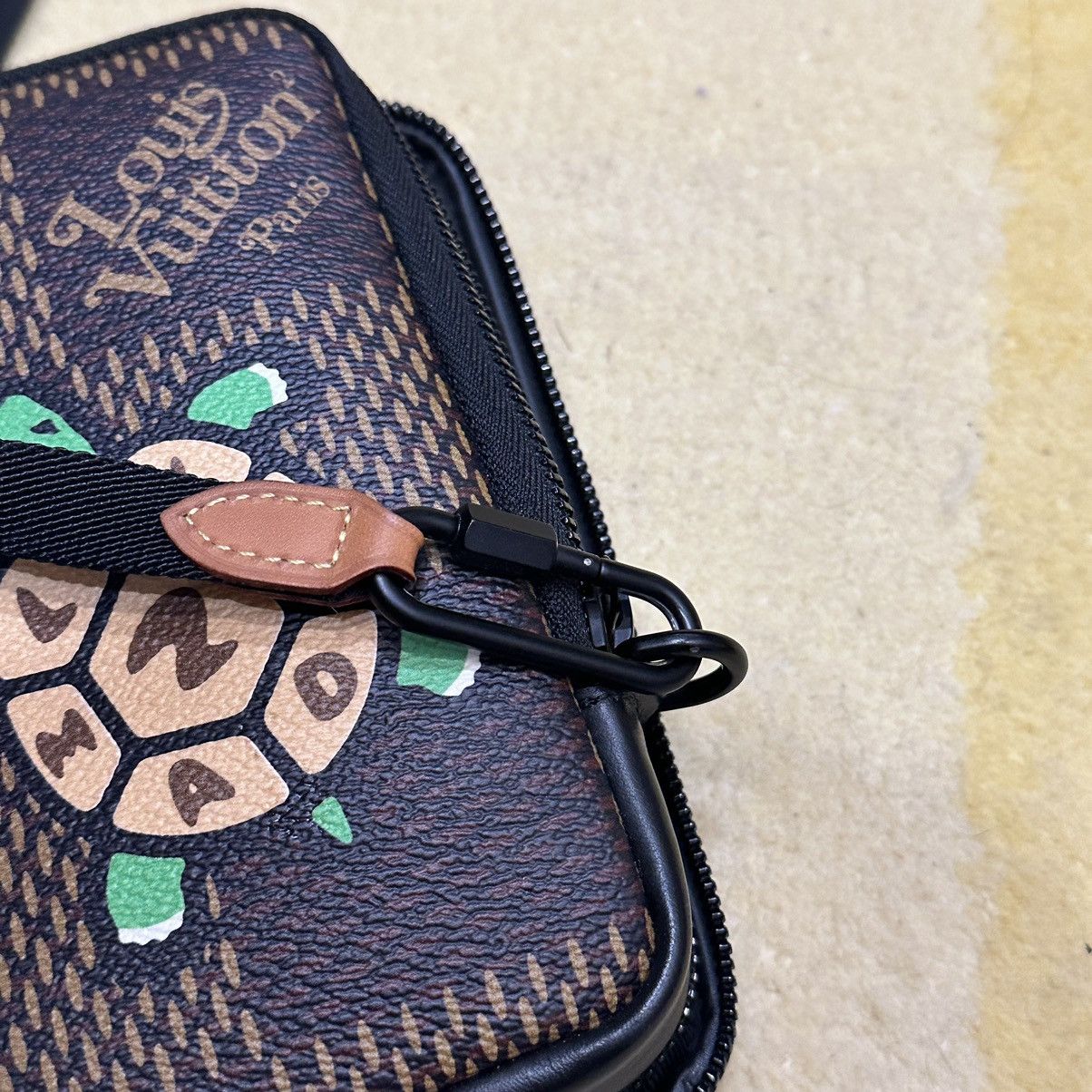 Louis Vuitton × Nigo Louis Vuitton x Nigo Double Phone pouch Size ONE SIZE - 7 Thumbnail