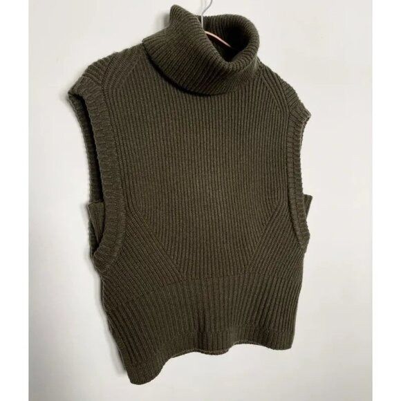 Simkhai NWT $325 Simkhai Maple Cashmere Wool Ribbed Turtleneck Allig Size XS / US 0-2 / IT 36-38 - 10 Thumbnail