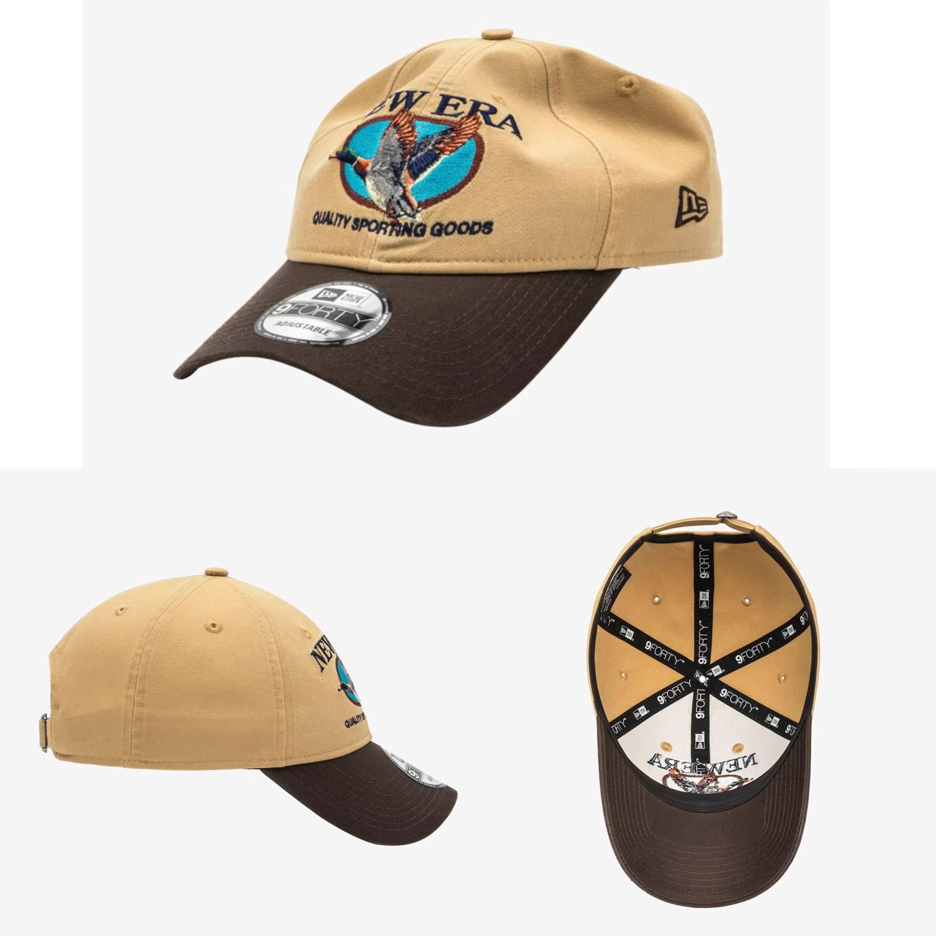 New Era New Era Curved Brim Cap。 Q5 Size ONE SIZE - 7 Thumbnail
