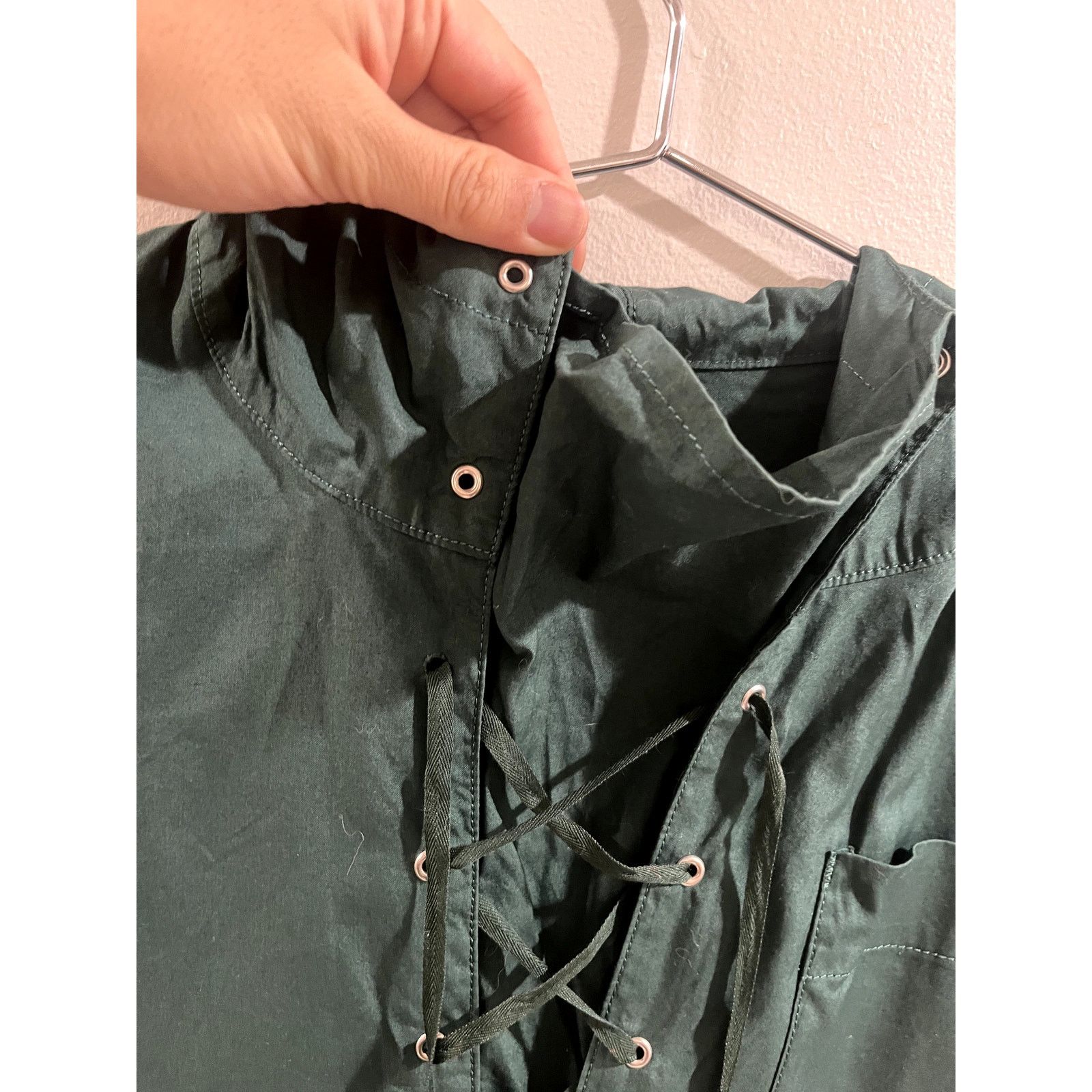 Undercover Undercover — Hood Jacket in Dark Green — Size 3 Size US M / EU 48-50 / 2 - 5 Thumbnail