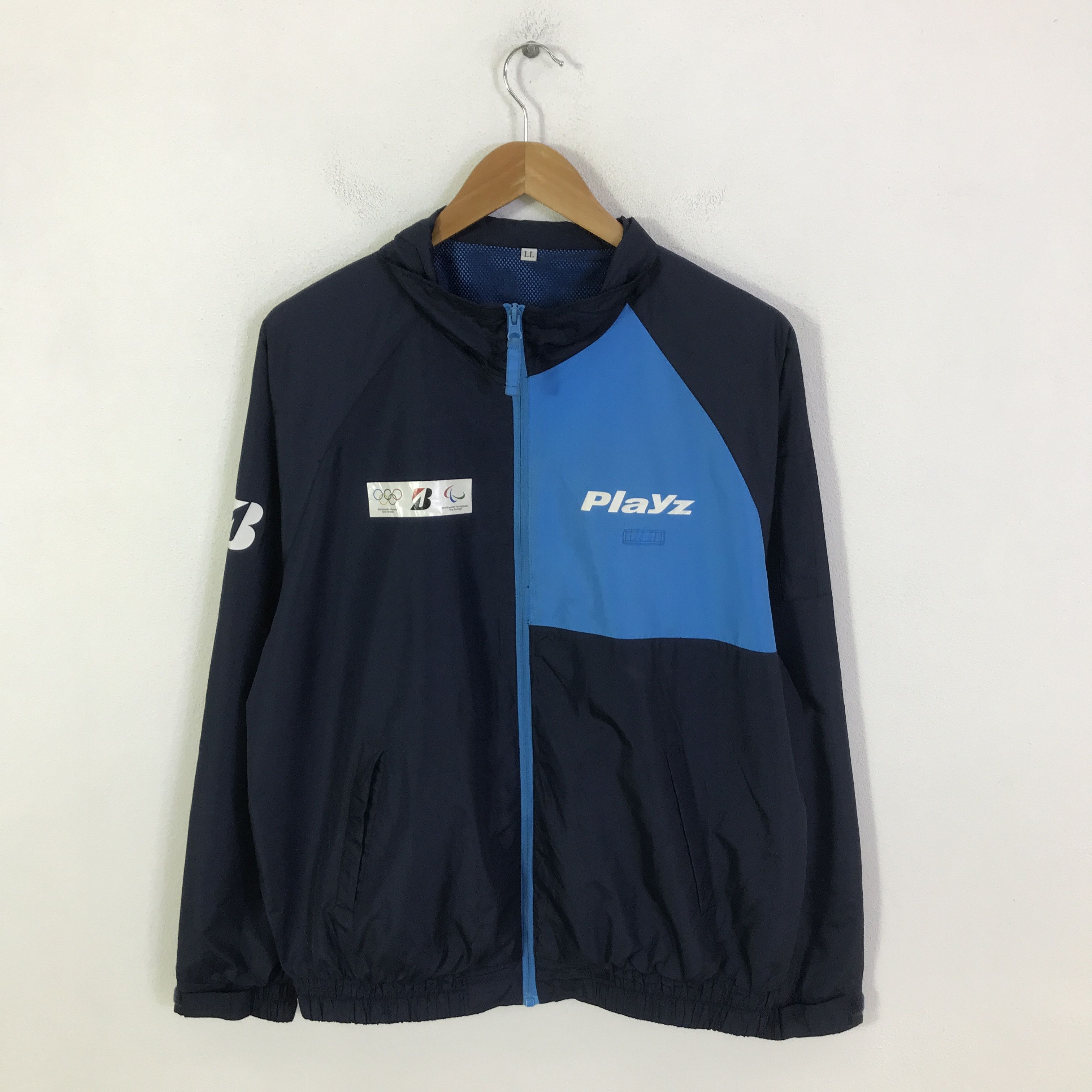 Japanese Brand playz olympics x Bridgestone light jacket K121B11 Size US L / EU 52-54 / 3 - 2 Thumbnail