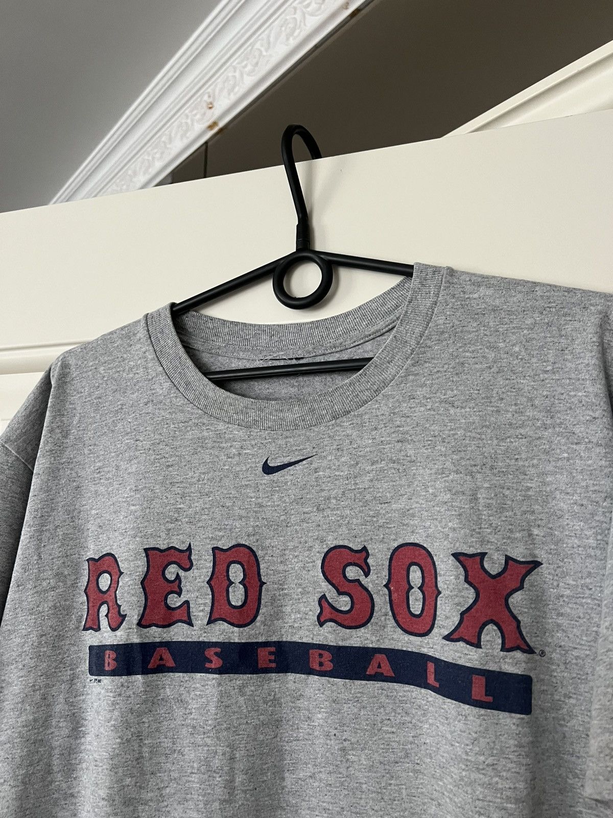 Nike Vintage Nike Red Sox Baseball Tee 2002 Size US L / EU 52-54 / 3 - 3 Thumbnail