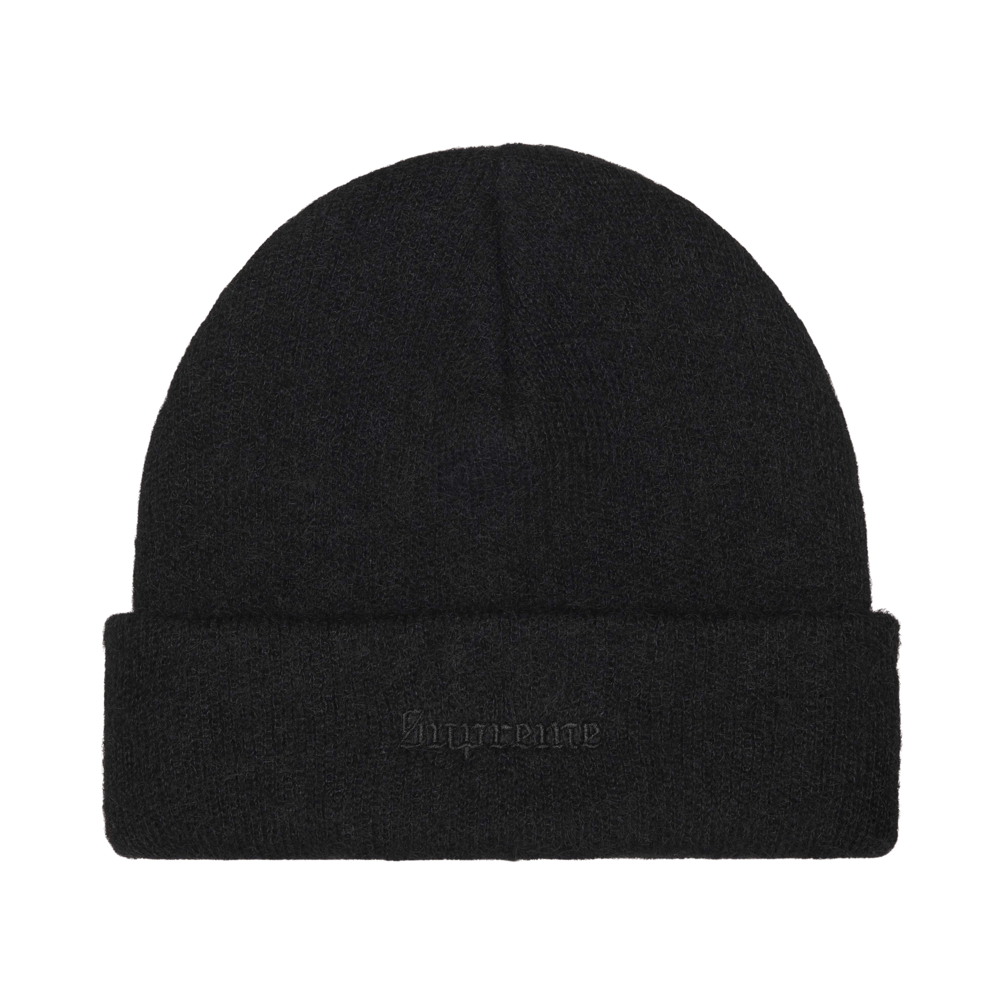 Supreme Supreme x Art Dealer Tag Beanie Black | Grailed