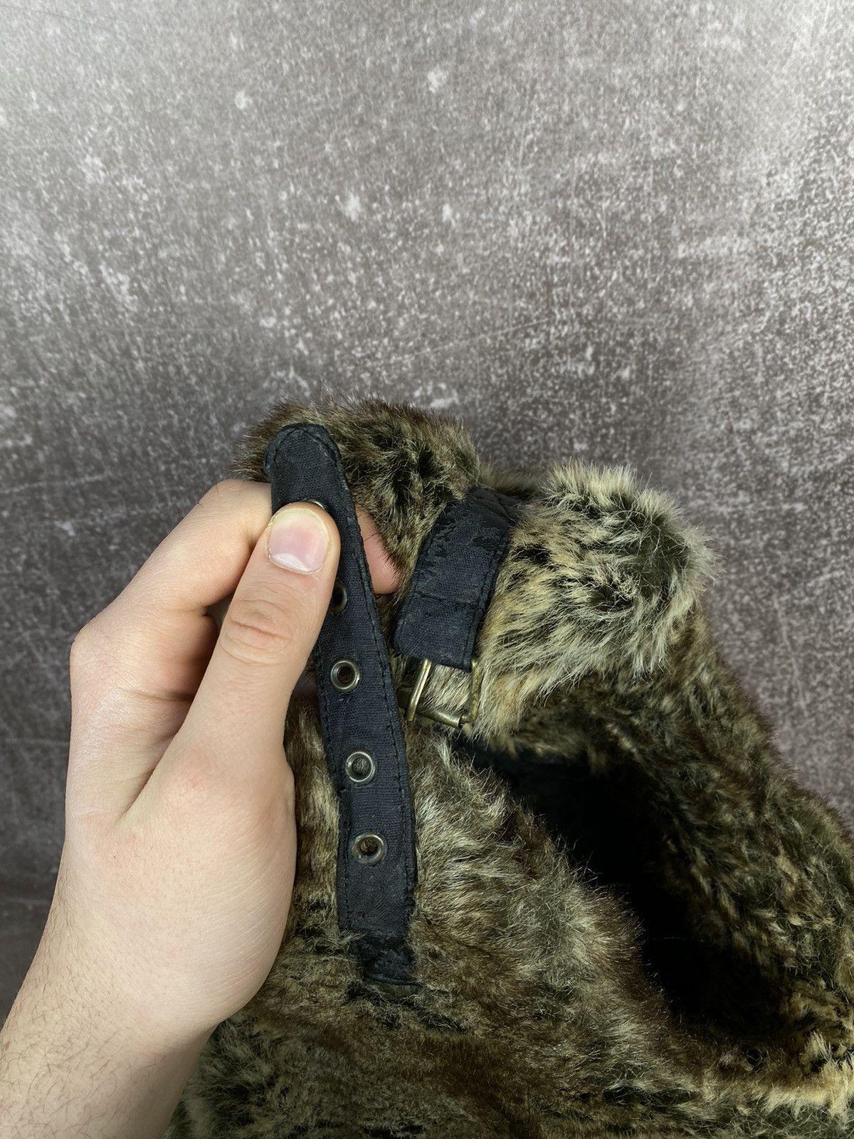 Vintage Vintage Fur Ushanka Beanie Mohair Trapper Hat VTg Size ONE SIZE - 7 Thumbnail