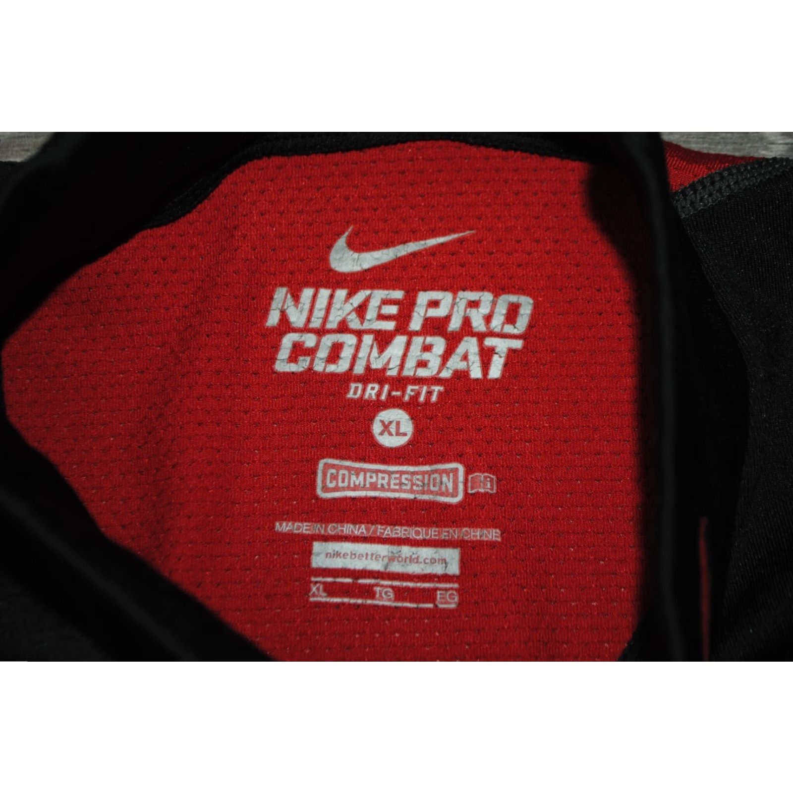 Nike Nike Pro Combat Mens Shirt Compression Jersey Longsleeve Sport Gym XL Adult Multicolor Shortlist Size US XL / EU 56 / 4 - 3 Thumbnail