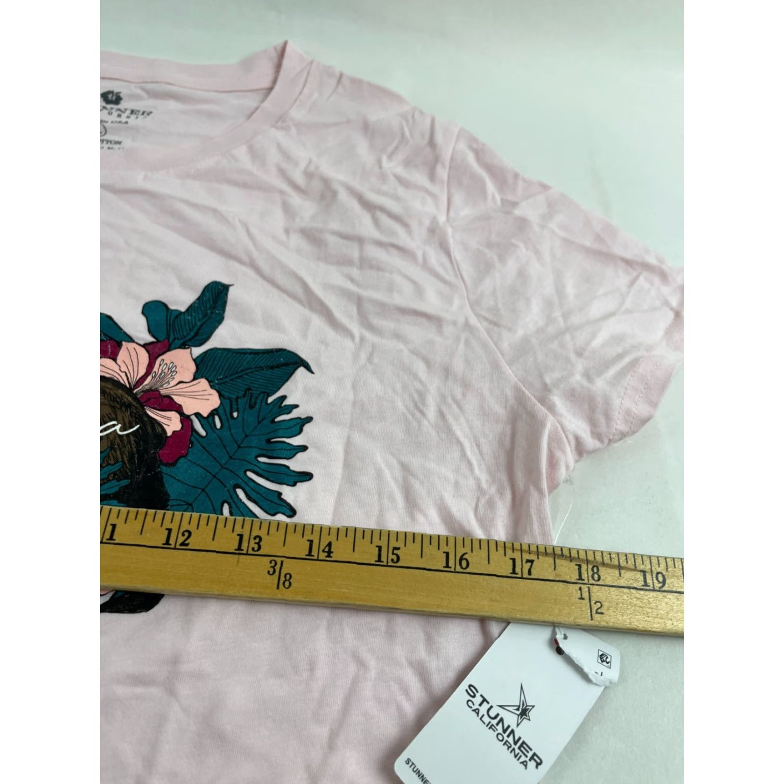 Vintage Stunner California Shirt Womens Large Pink California Raw Hem NEW Size L / US 10 / IT 46 - 5 Thumbnail