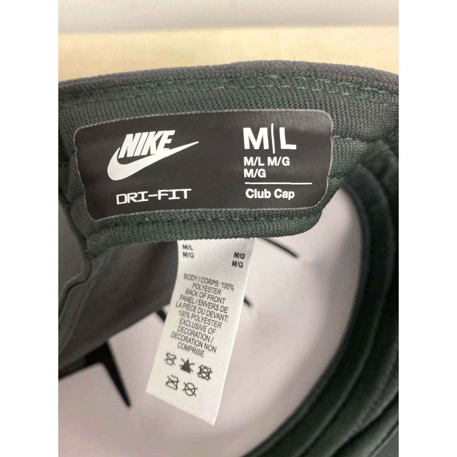 Nike VINTAGE? No — Nike Club Baseball Cap M/L Gray Dri-Fit, Swoosh Logo, Adjustable, Golf, Sports Hat Men, Gray, Nike Club Cap, Men’s M/L Size ONE SIZE - 6 Thumbnail