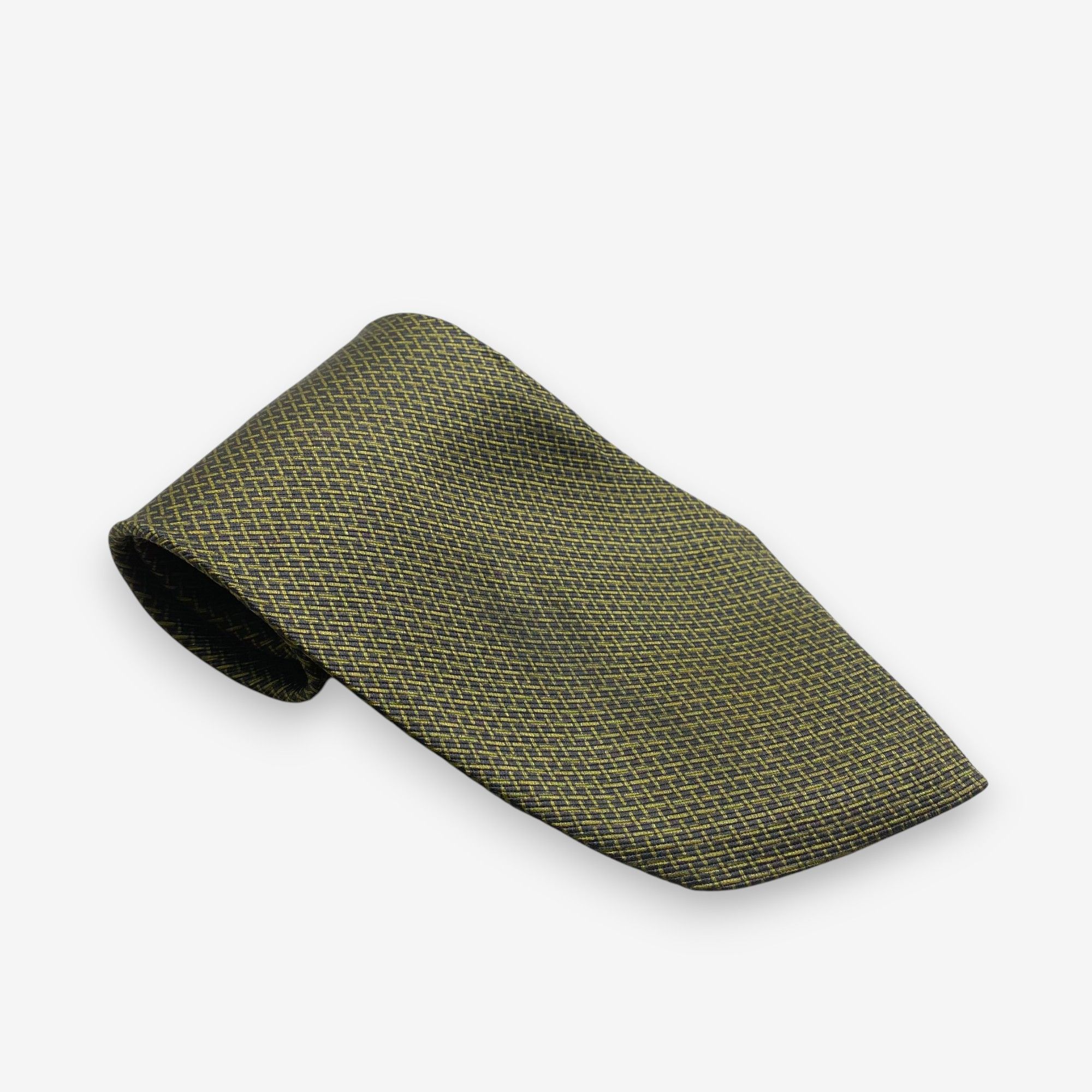 Giorgio Armani Vintage Giorgio Armani SILK Necktie Cravate Pure Silk Size ONE SIZE - 1 Thumbnail