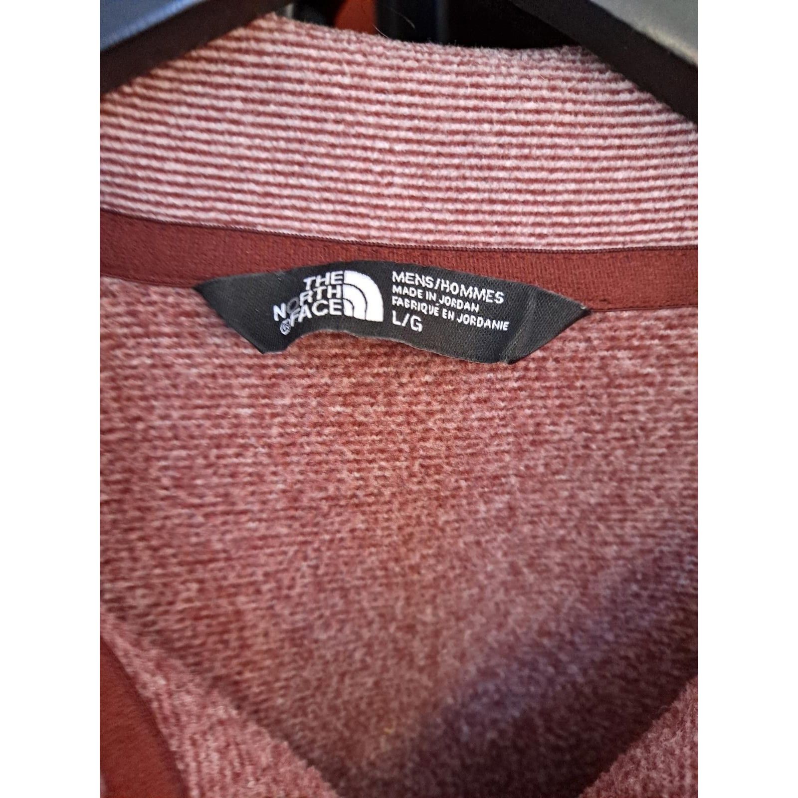 The North Face The North Face Red White Striped 1/4 Zip Long Sleeve Shirt S Size US L / EU 52-54 / 3 - 3 Thumbnail