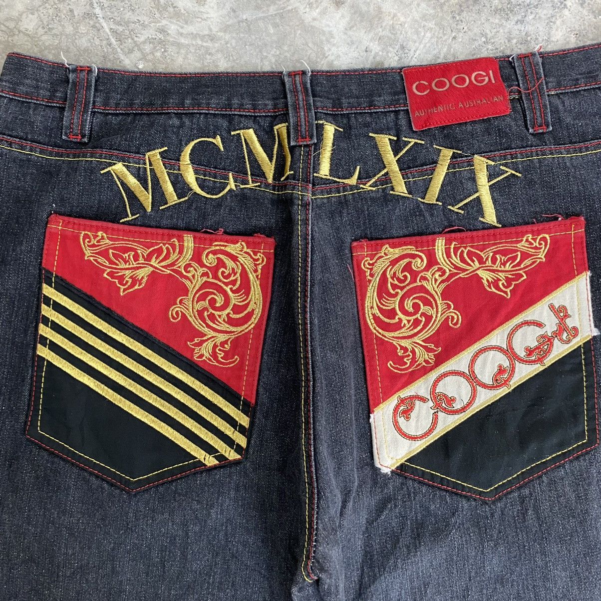 Coogi Crazy Y2K! Vintage Coogi Embroidered Baggy Jeans Size US 42 / EU 58 - 5 Thumbnail