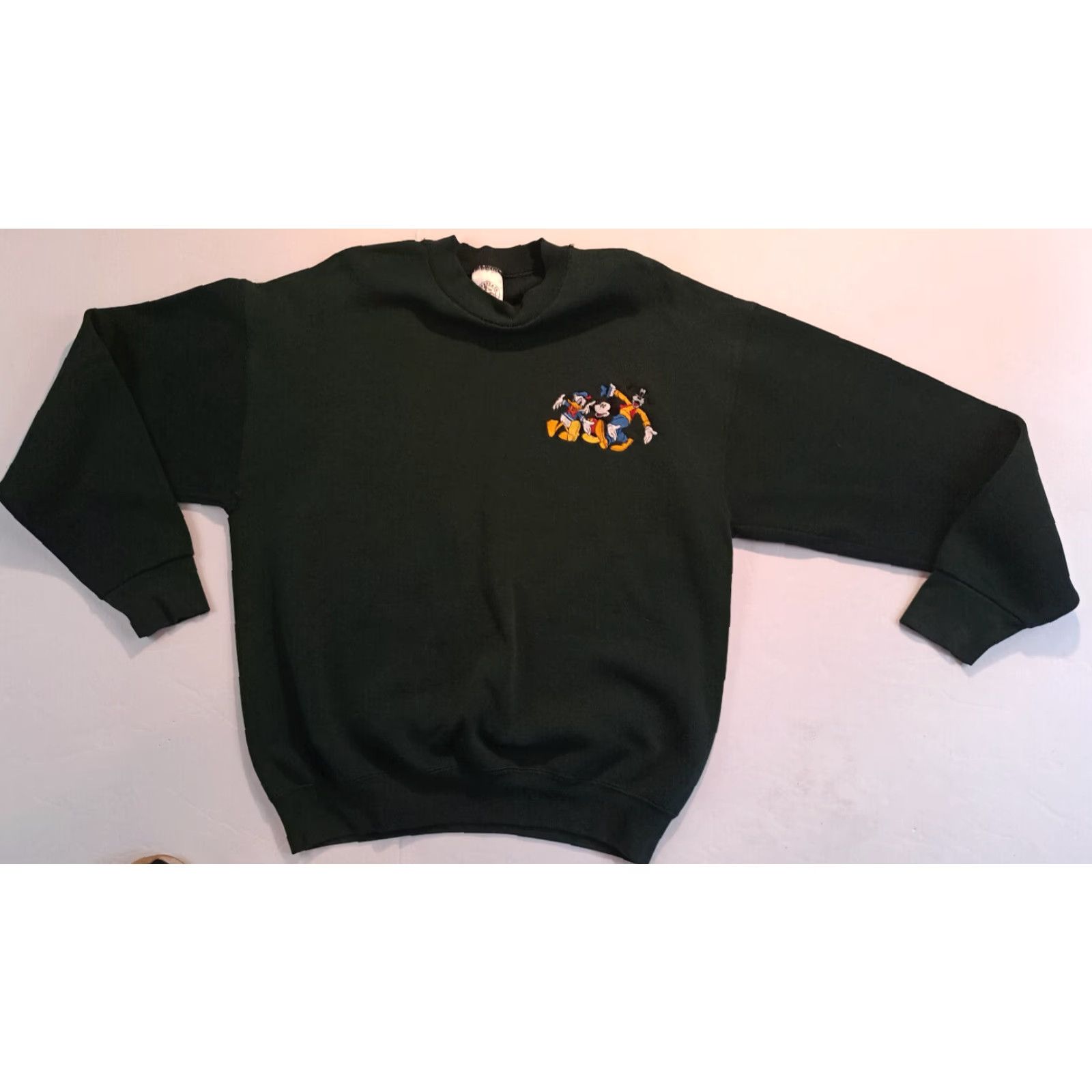 X-LARGE Dancing Donald Mickey and Goofy X-Large USA Made Sweatshirt Mickey&Company Green Size US XL / EU 56 / 4 - 3 Thumbnail