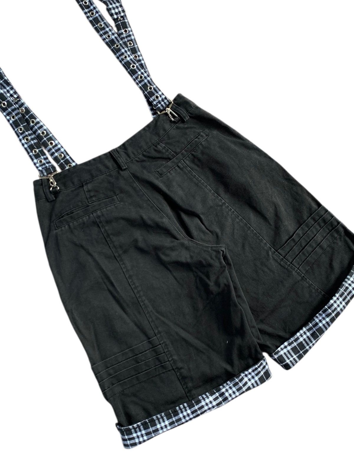Seditionaries 00s Gothic Deorart plaid striped short Size US 29 - 6 Thumbnail