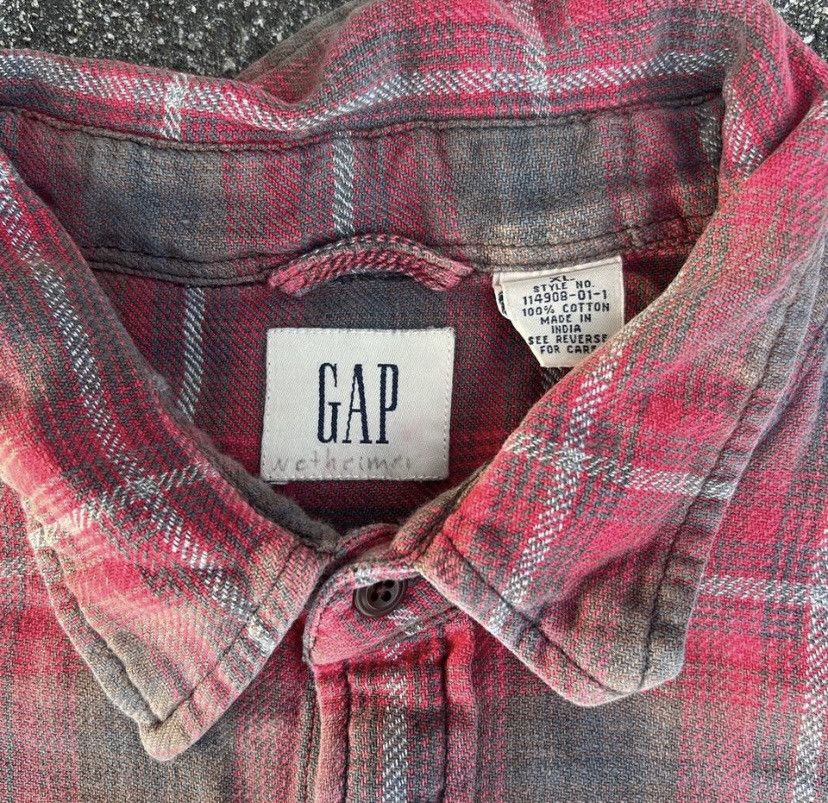 Gap × Vintage Vintage Gap Flannel Size US XL / EU 56 / 4 - 3 Thumbnail