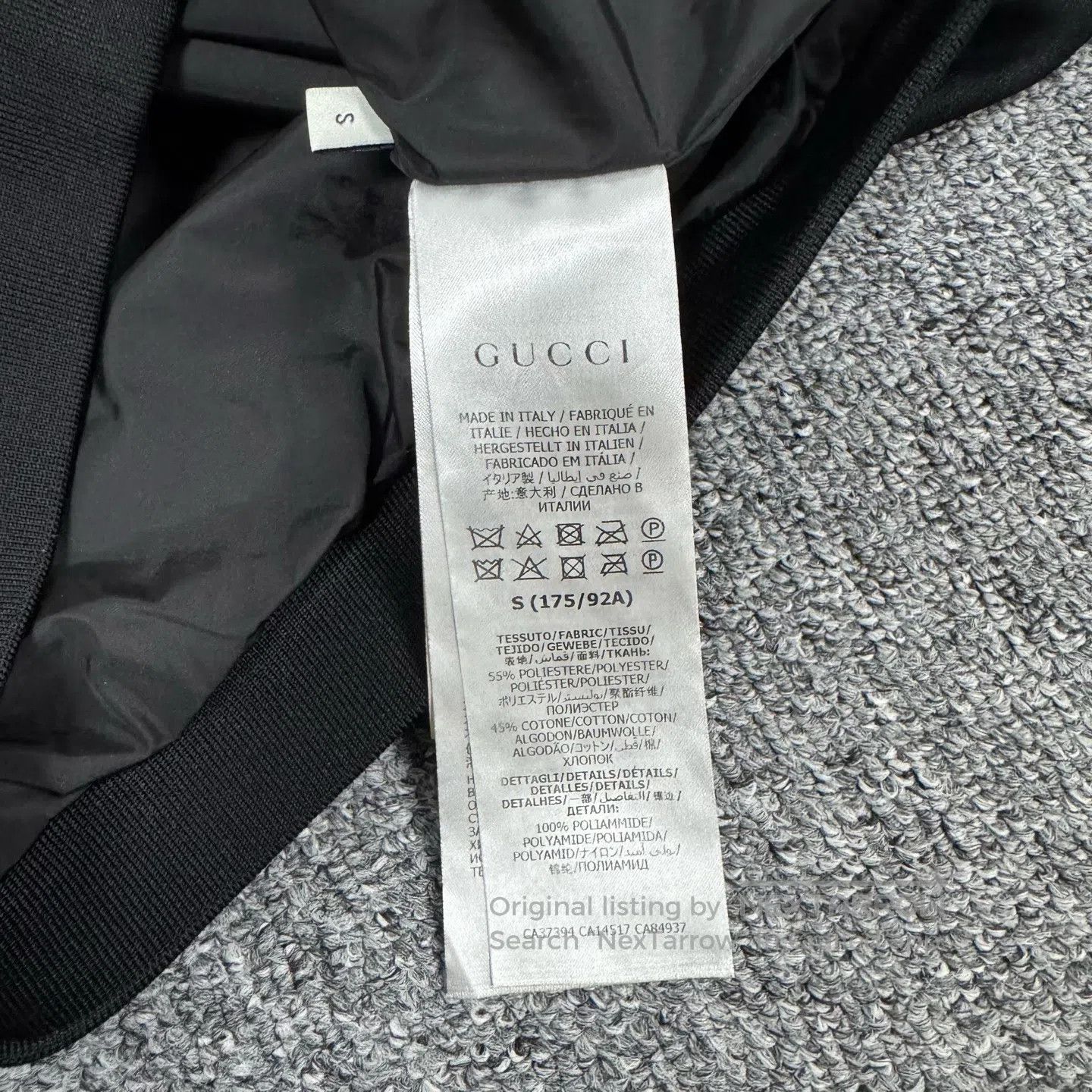 Gucci Guicci Snake pattern bid rigging; zipper jacket| Size US S / EU 44-46 / 1 - 6 Thumbnail