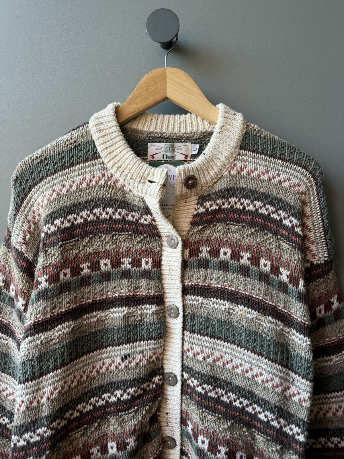 Orvis Orvis Multicolor Knit Sweater USA Size L Size US L / EU 52-54 / 3 - 2 Thumbnail