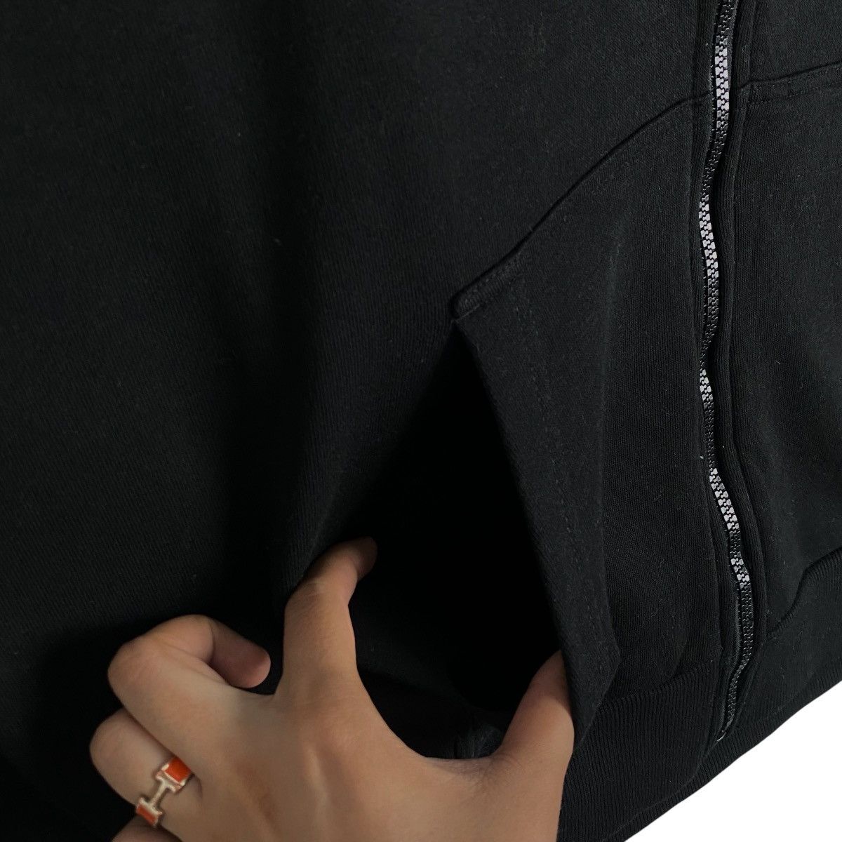 One Piece × Vintage Vintage One Piece Full Zip Hoodie Sweater Black Size US L / EU 52-54 / 3 - 4 Thumbnail