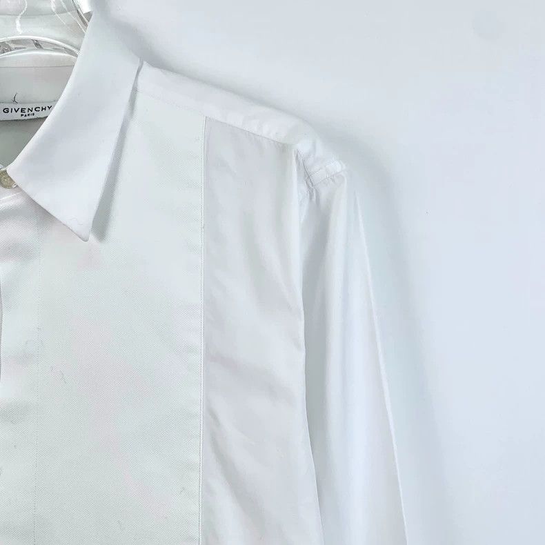 Other Givenchy Size39 White Cotton Collar Long Sleeve Shirt Size US M / EU 48-50 / 2 - 3 Thumbnail