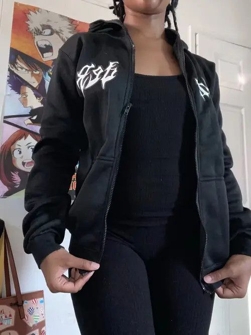 Japanese Brand Kitajima x Hino Y2KSpider Web Unisex VHoodie Size US L / EU 52-54 / 3 - 4 Thumbnail
