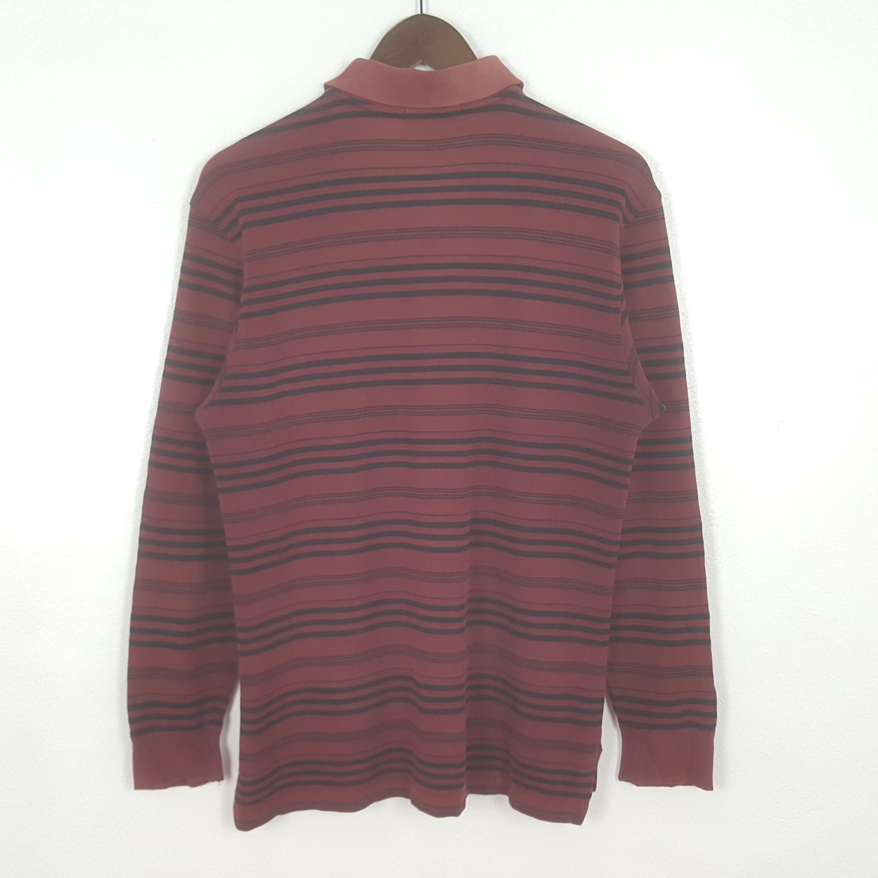 Yves Saint Laurent Vintage Yves Saint Laurent Striped Polos Shirt Size US S / EU 44-46 / 1 - 3 Thumbnail