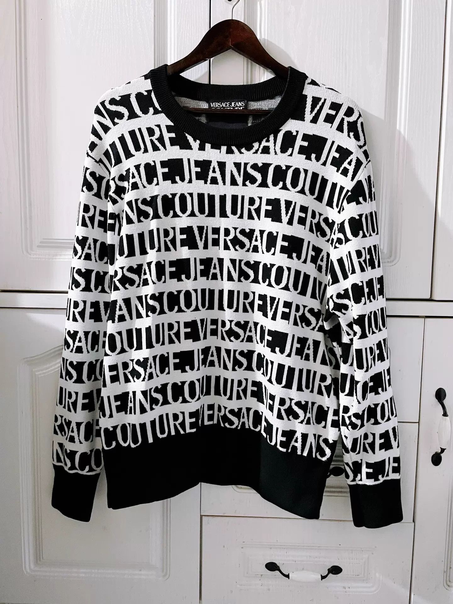 Versace Versace Runway Full Logo Nylon Hoodie M 99New Size US M / EU 48-50 / 2 - 1 Thumbnail