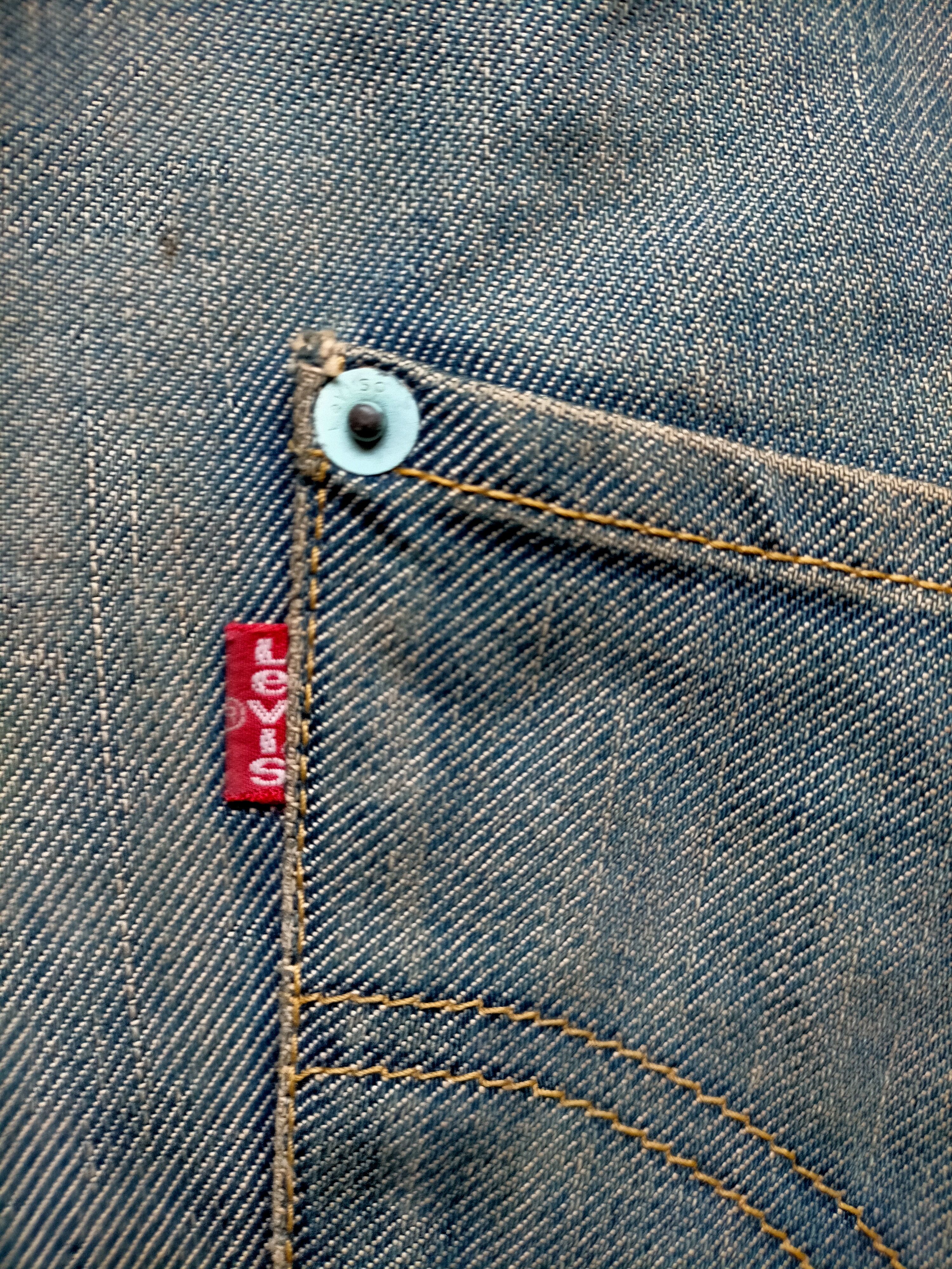 Levi's Vintage Levis Engineering single pocket Jeans Size US 31 - 20 Thumbnail