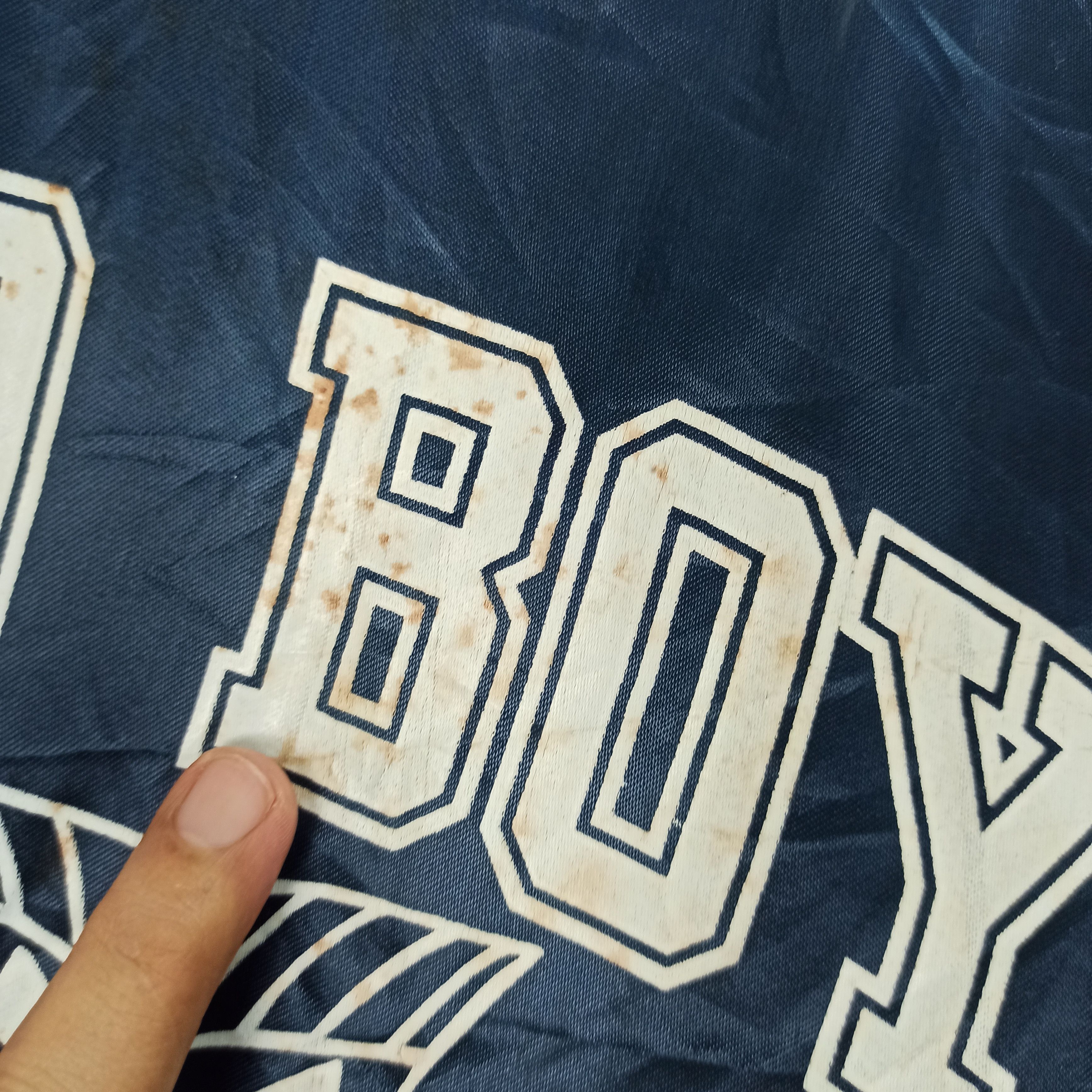 Vintage Vintage BUD BOYZ SOFTBALL Nylon Bomber Jacket Size US XL / EU 56 / 4 - 4 Thumbnail