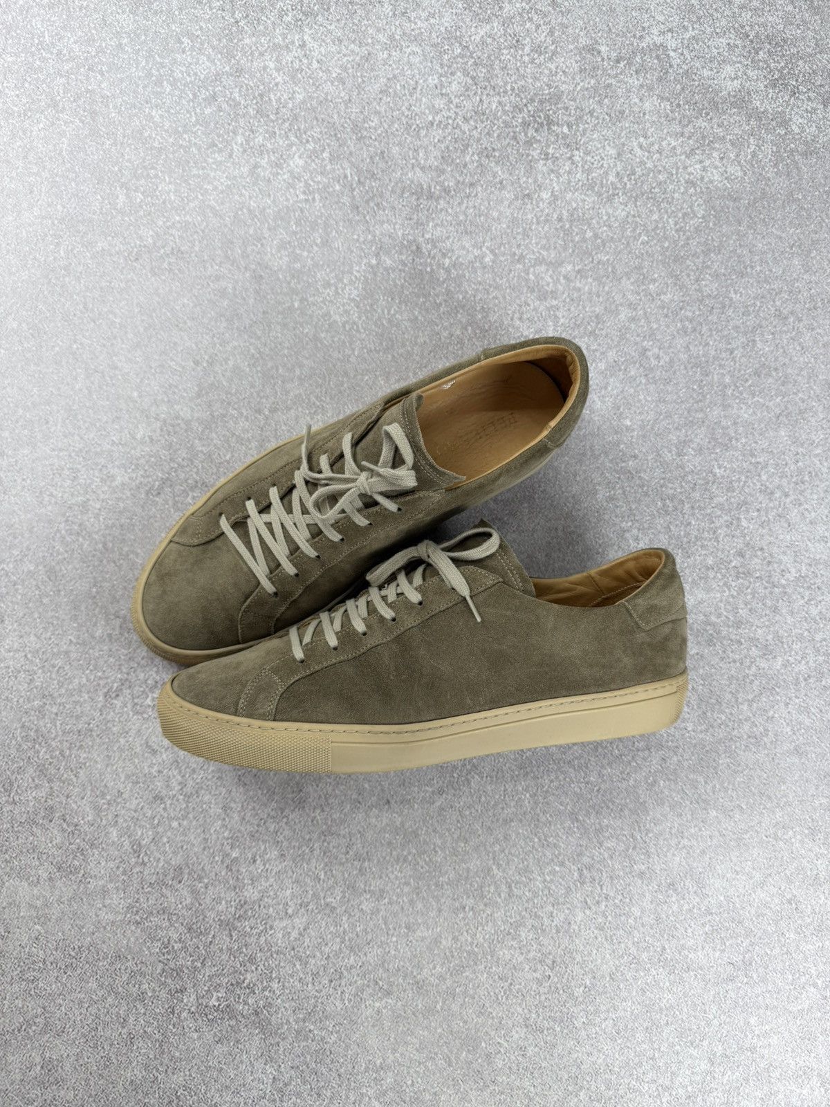 Pelikamo Suede Sneakers Men’s Casual Low Top Shoes Size 43