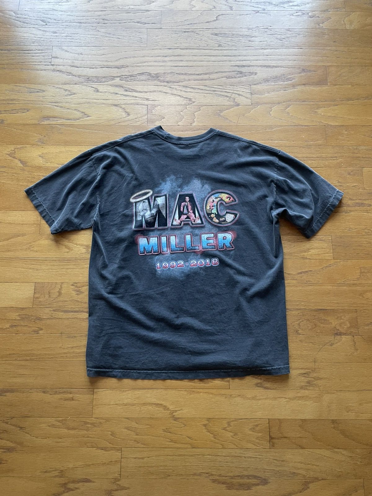 Other Street Market Supply Mac Miller Vintage Black Tee Size US L / EU 52-54 / 3 - 2 Thumbnail