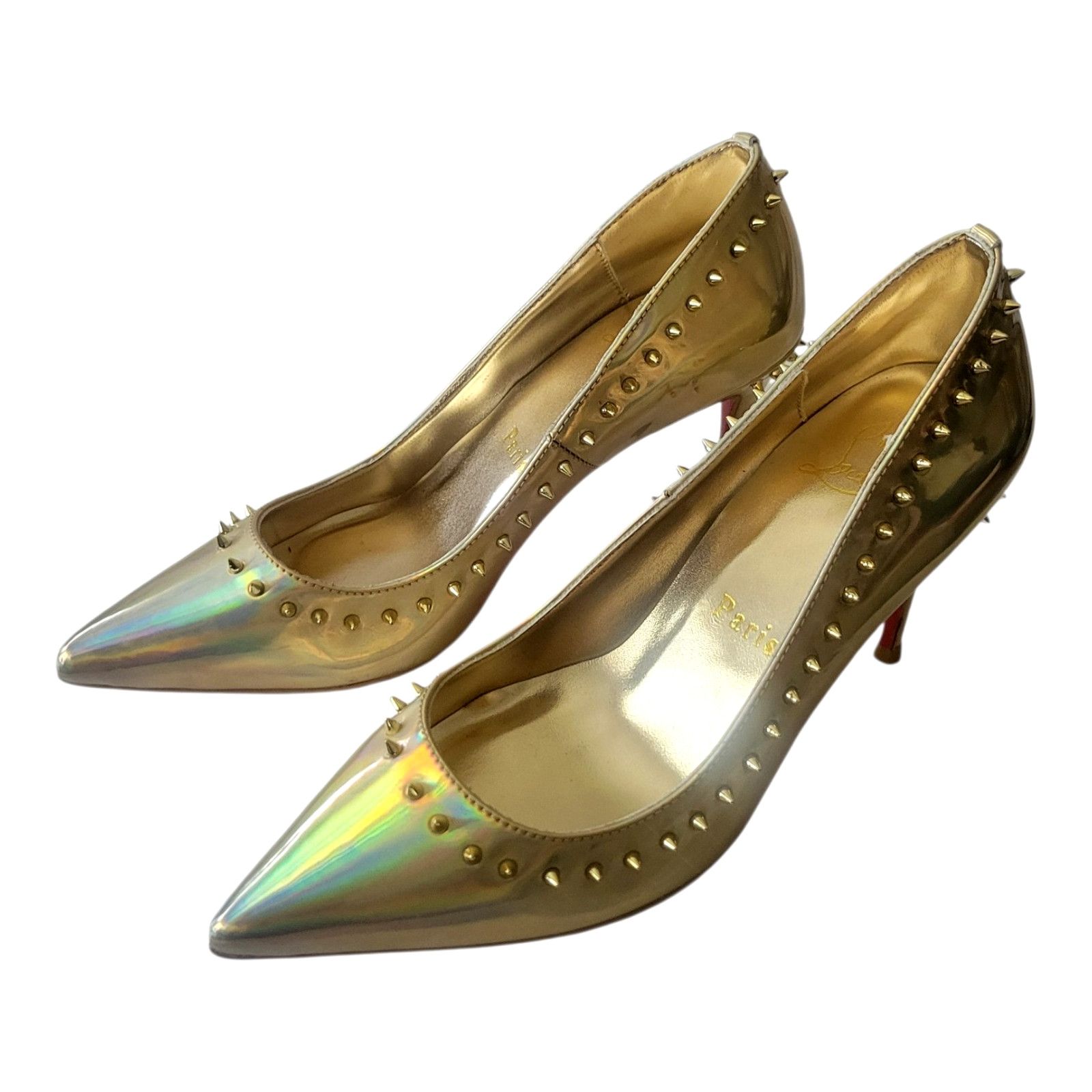 Christian Louboutin Christian Louboutin Psychic Patent Heels Size EU 35 / US 5 Size US 5 / IT 35 - 2 Thumbnail