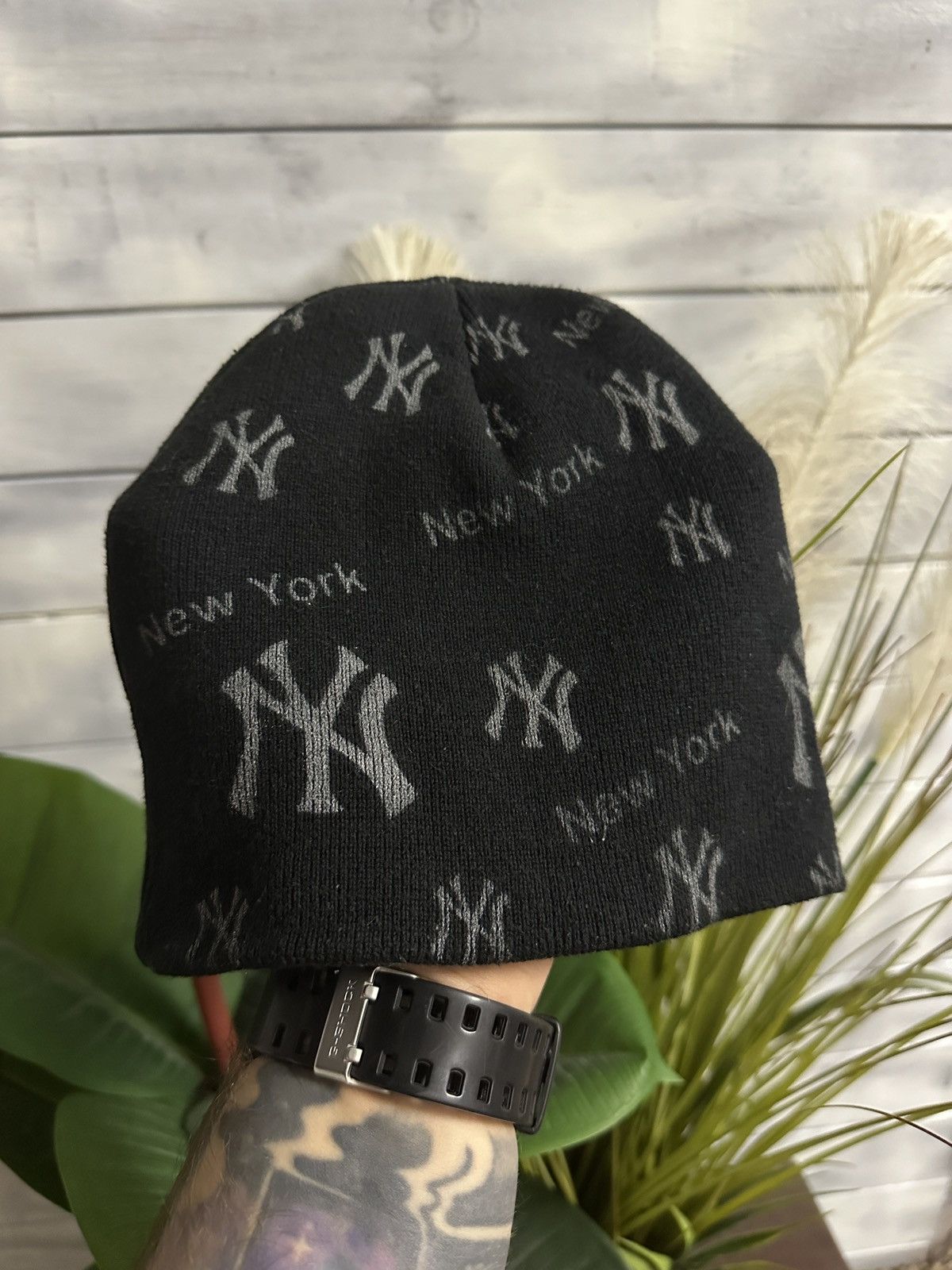 New Era Rare Vintage Monogram Hat New York Yankees x New Era 56cm Size ONE SIZE - 2 Thumbnail
